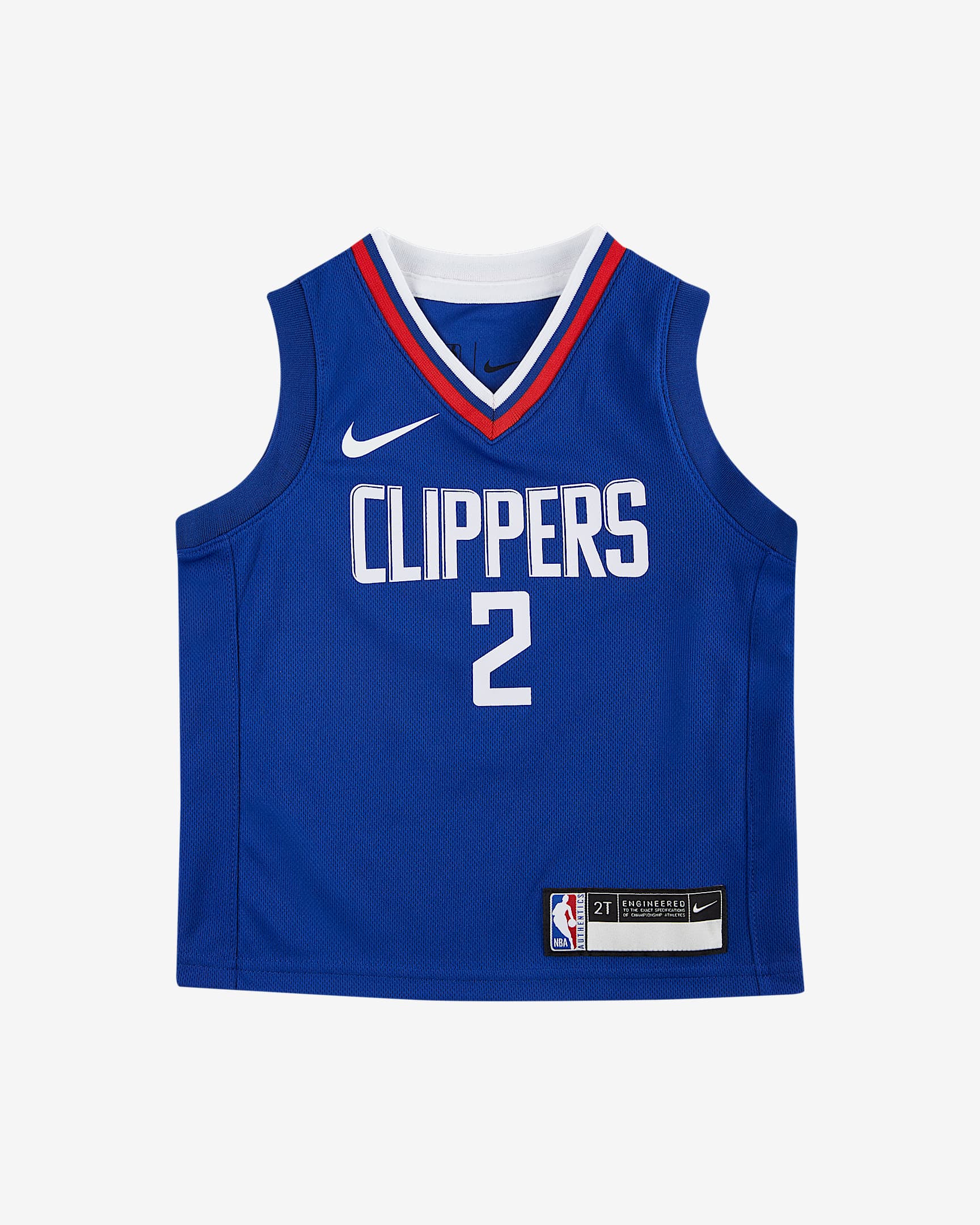 洛杉矶快船队 (Kawhi Leonard) Icon Edition Nike NBA Replica Jersey 婴童球衣 - 灯草蓝