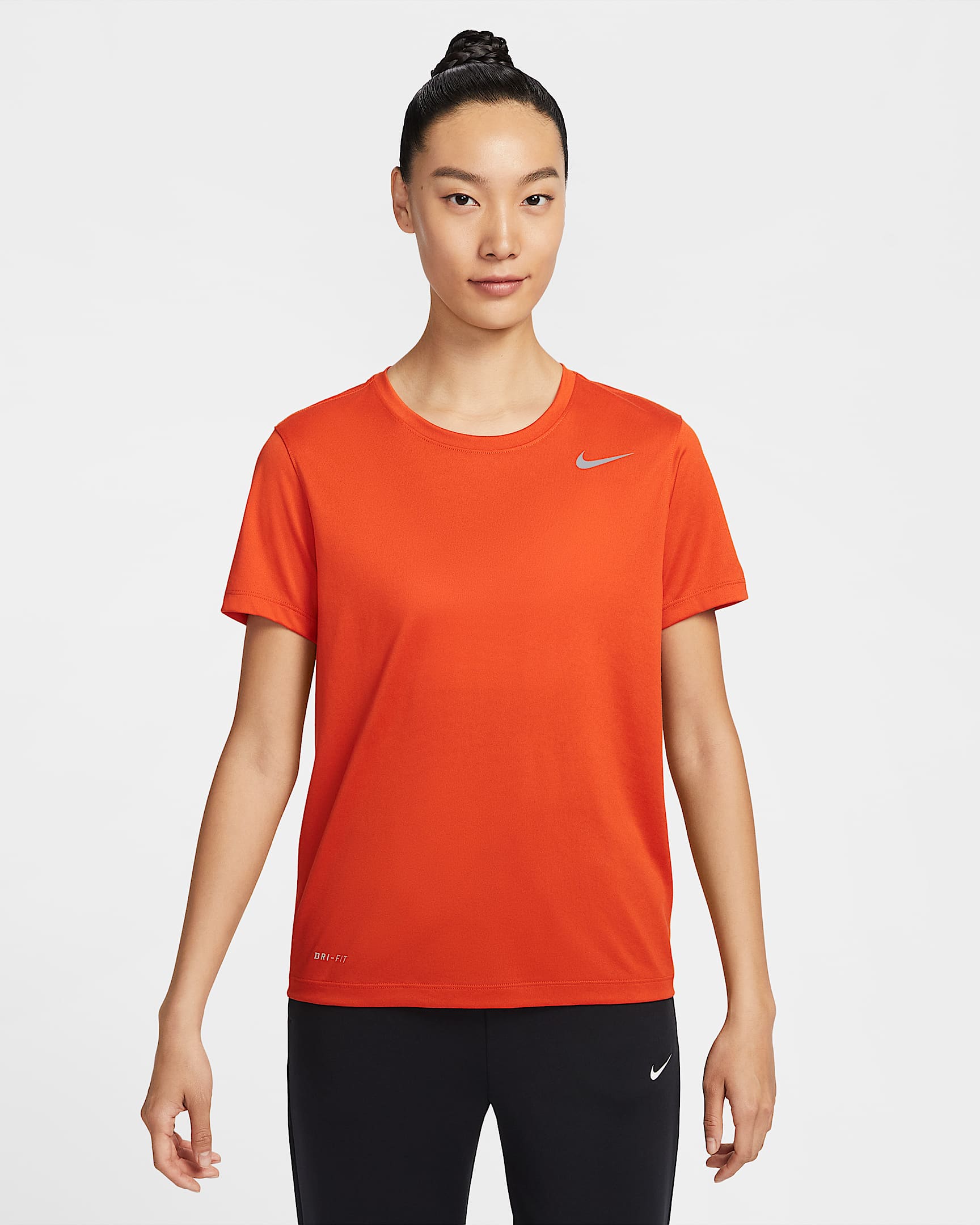 Nike Team Legend 女子速干T恤 - 大学橙