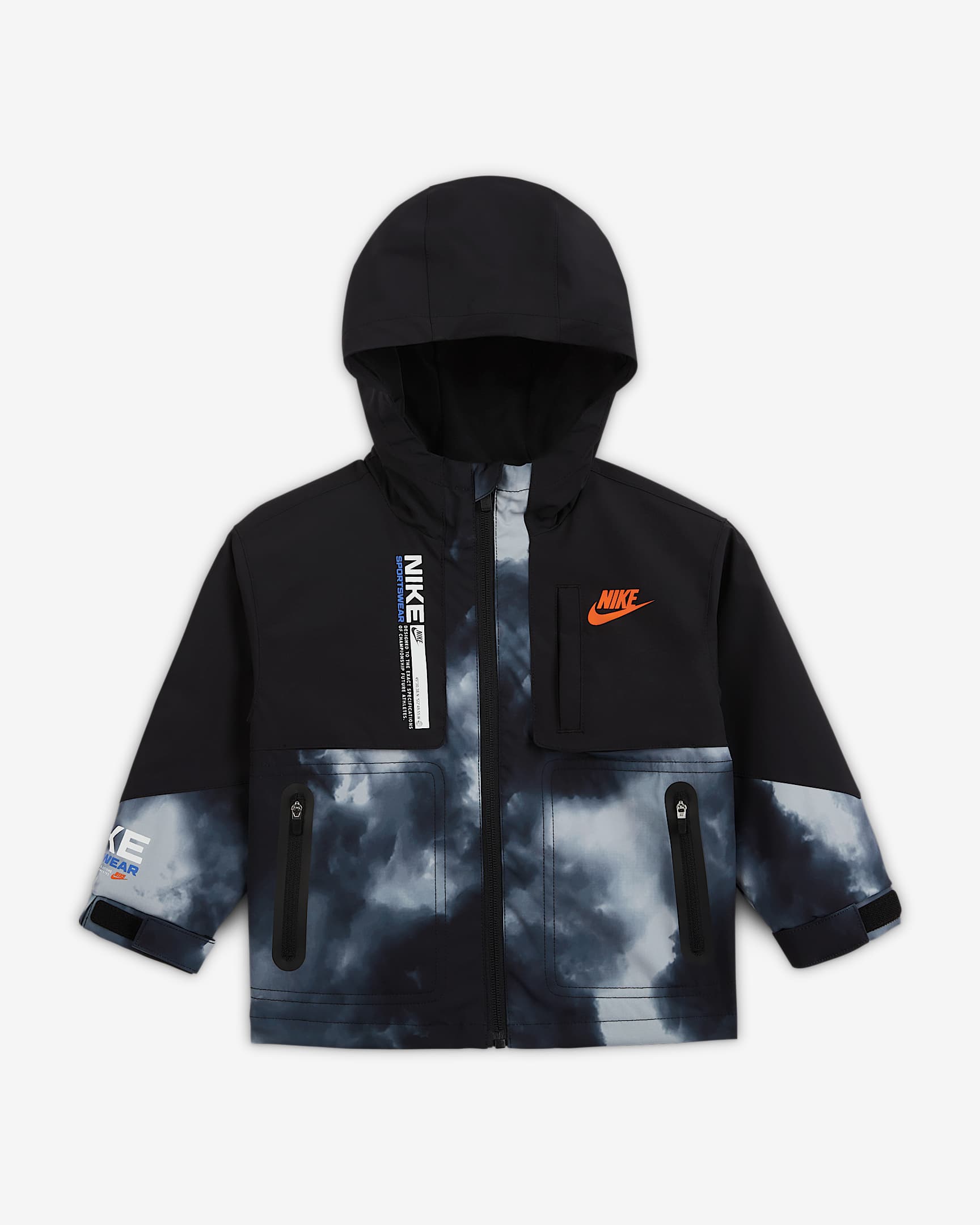 Nike Futura 婴童三防户外夹克 - 暗烟灰