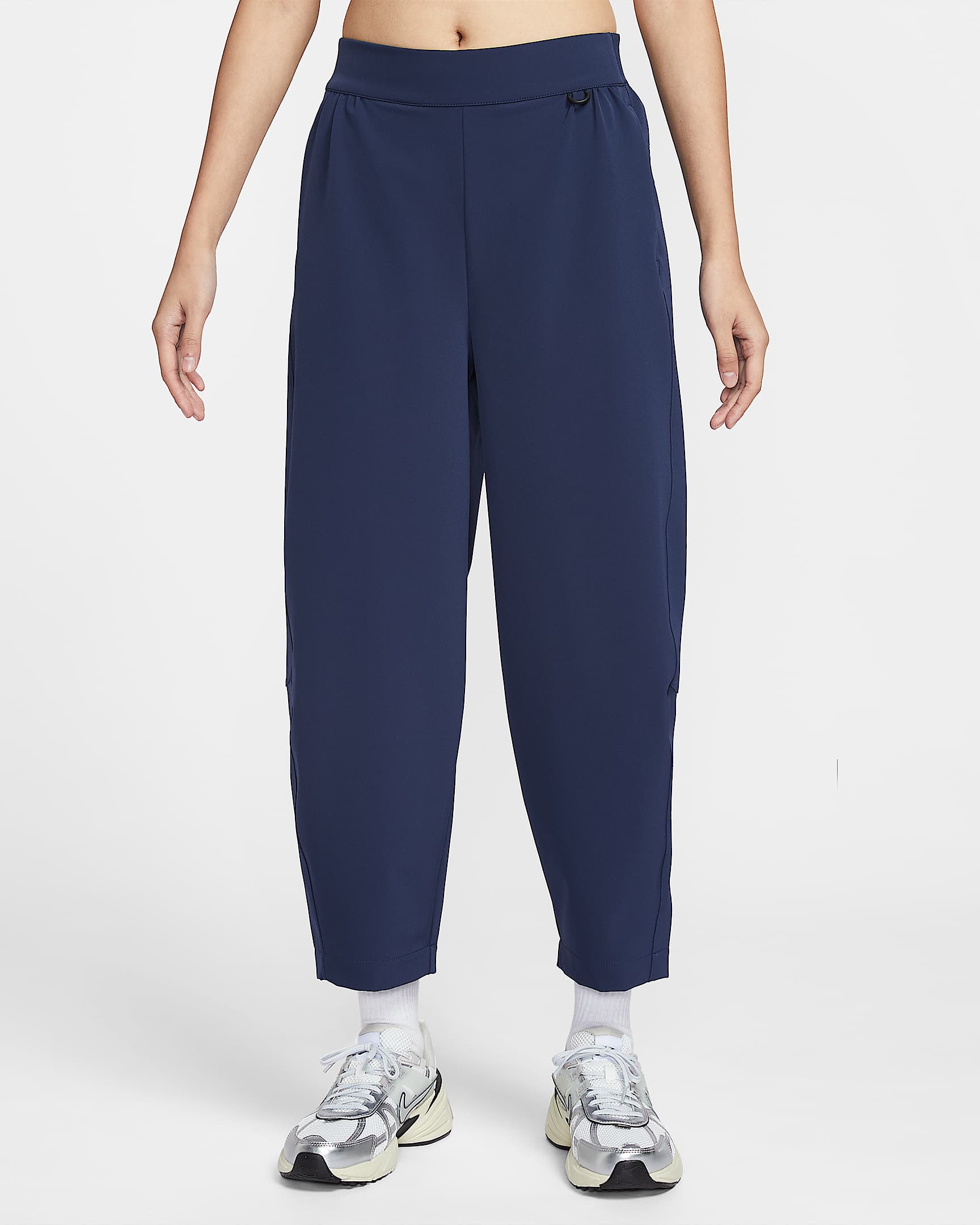 Nike 24.7 PerfectStretch Dri-FIT 无界弹韧女子速干高腰九分裤 - 深藏青/暗蓝黑