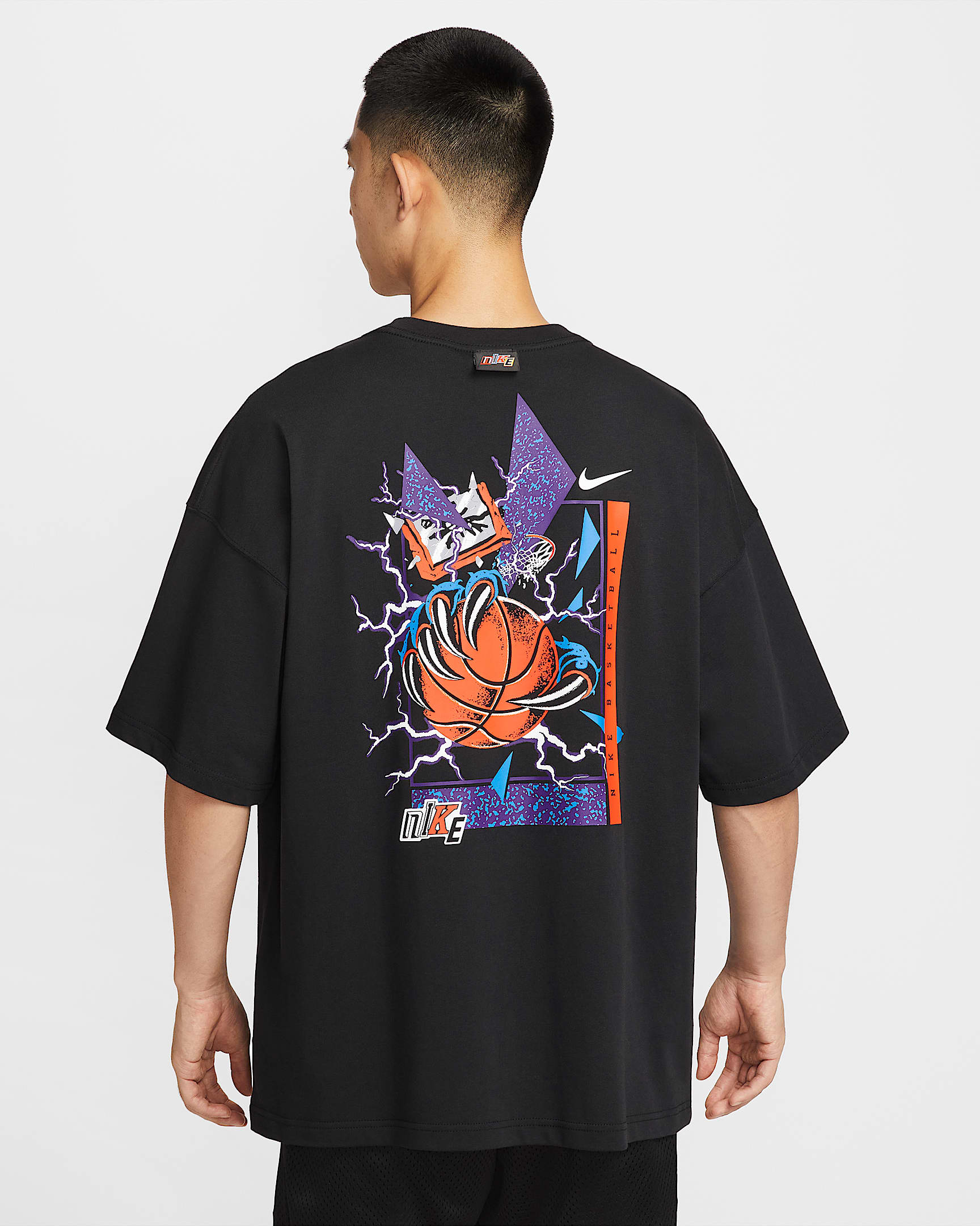 Nike 男子篮球T恤 - 黑