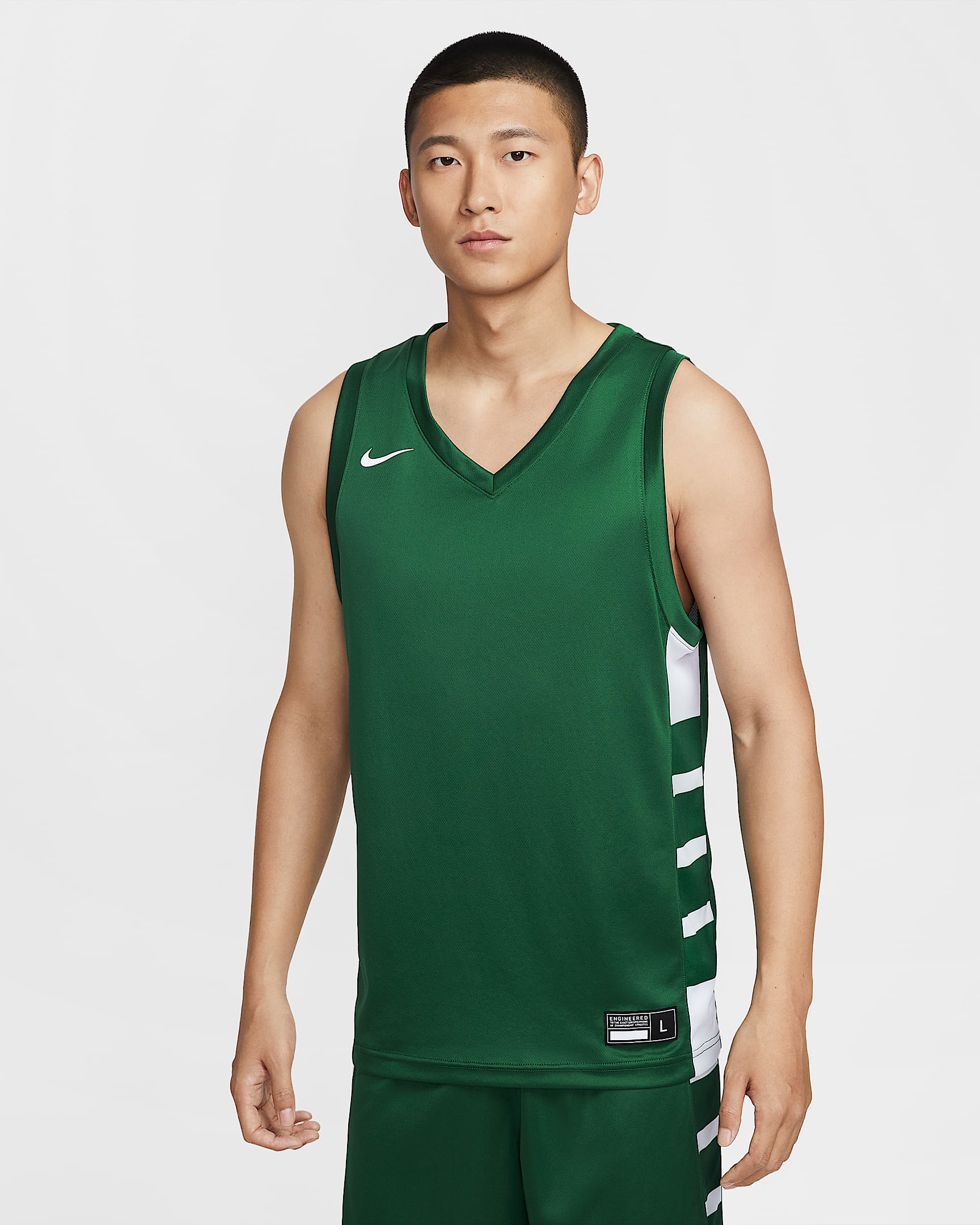 Nike Dri-FIT Elite Power 男子速干球衣 - 暗队绿