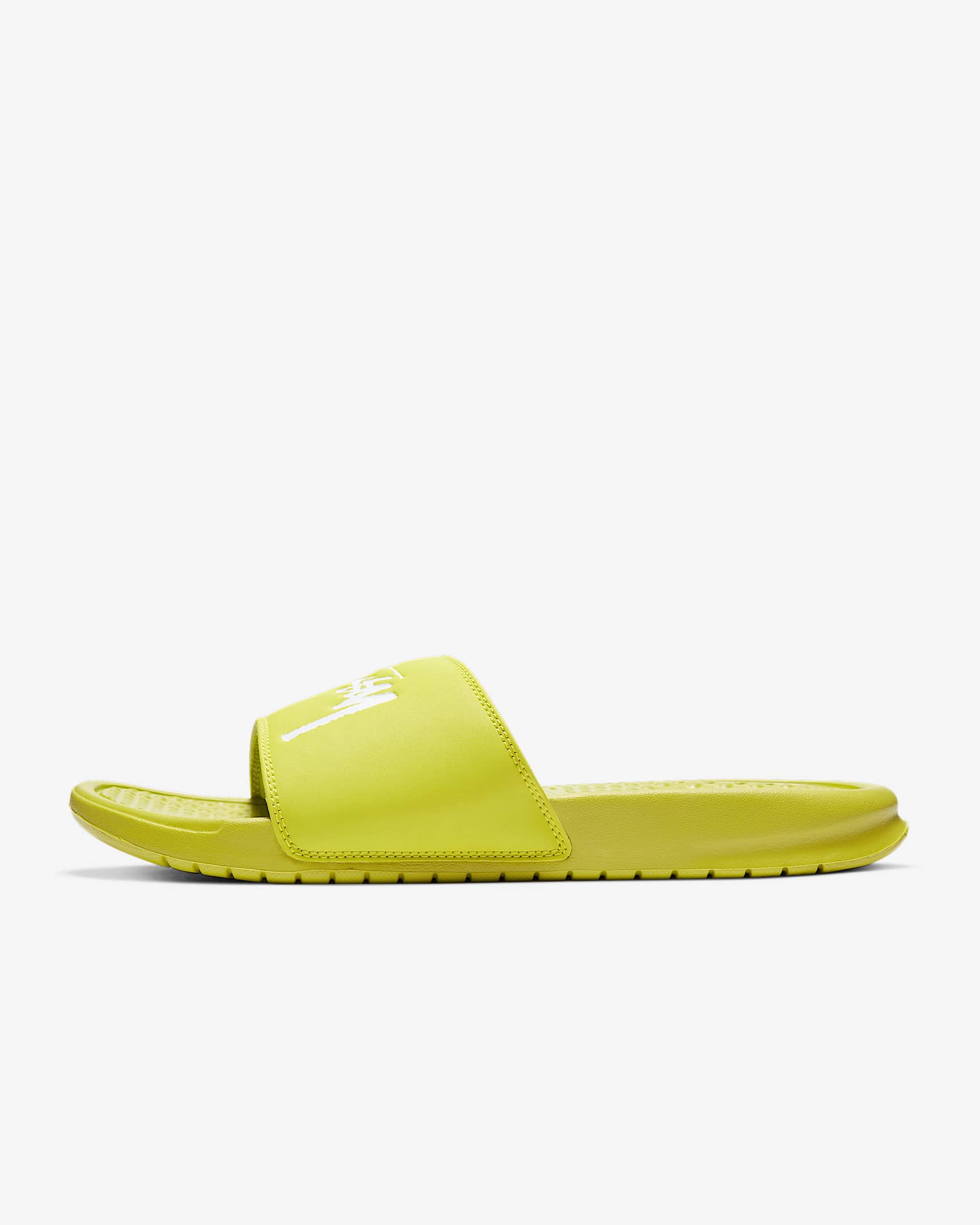 Nike Benassi / Stussy 男子拖鞋 - 仙人掌绿/白色