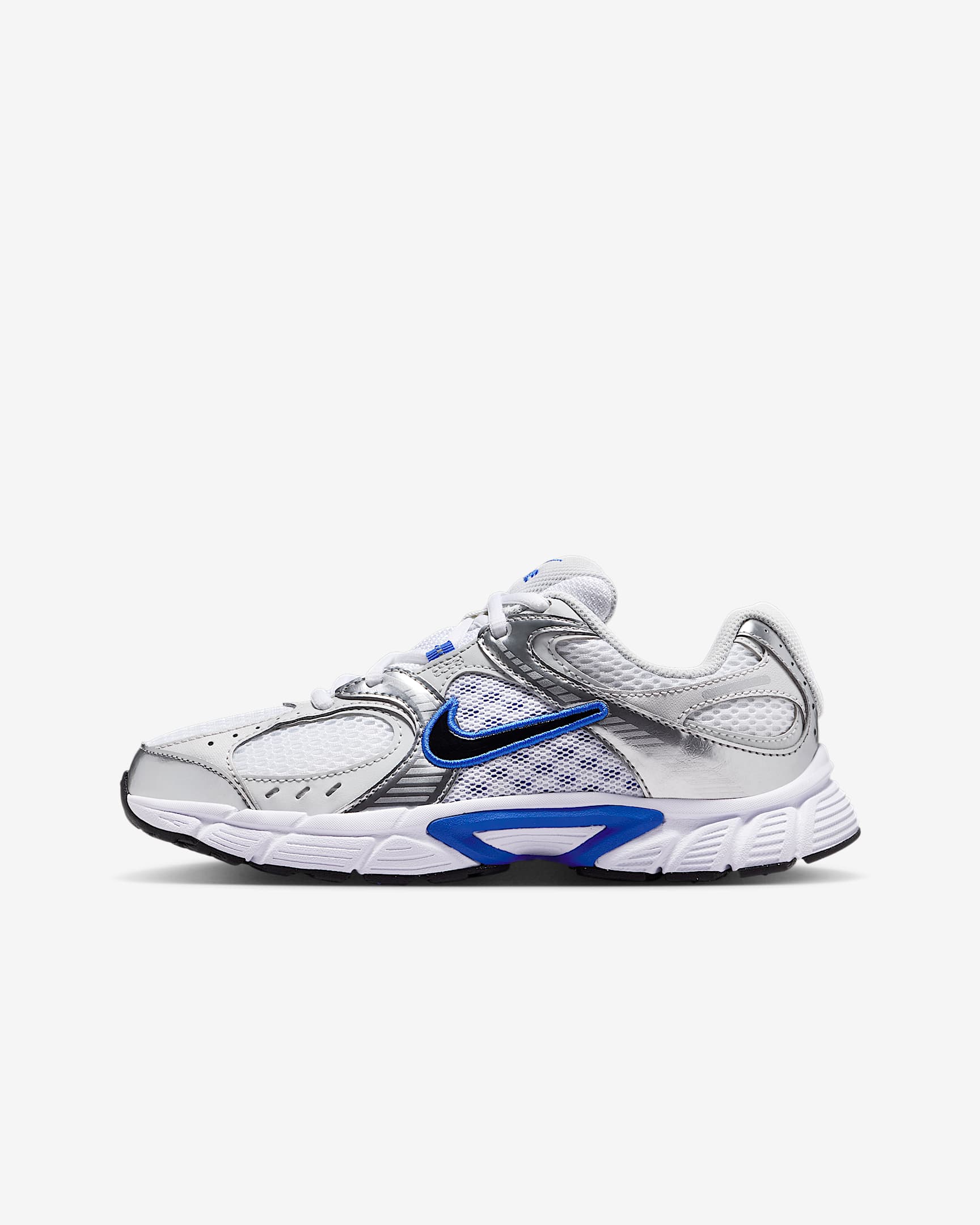 Nike V5 RNR 大童运动鞋 - 白色/苍野灰/尘光子色/黑