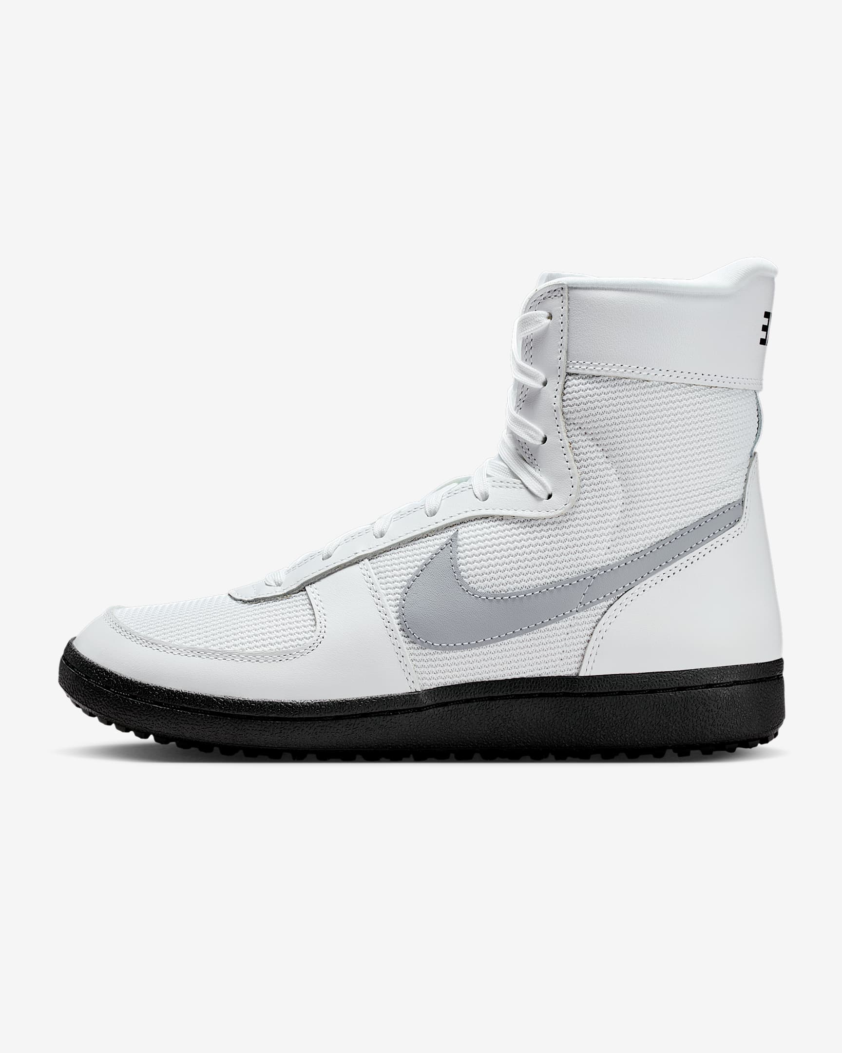 Nike Field General High x Stranger Things 怪奇物语系列女子薄底运动鞋 - 白色/黑/安全橙/狼灰