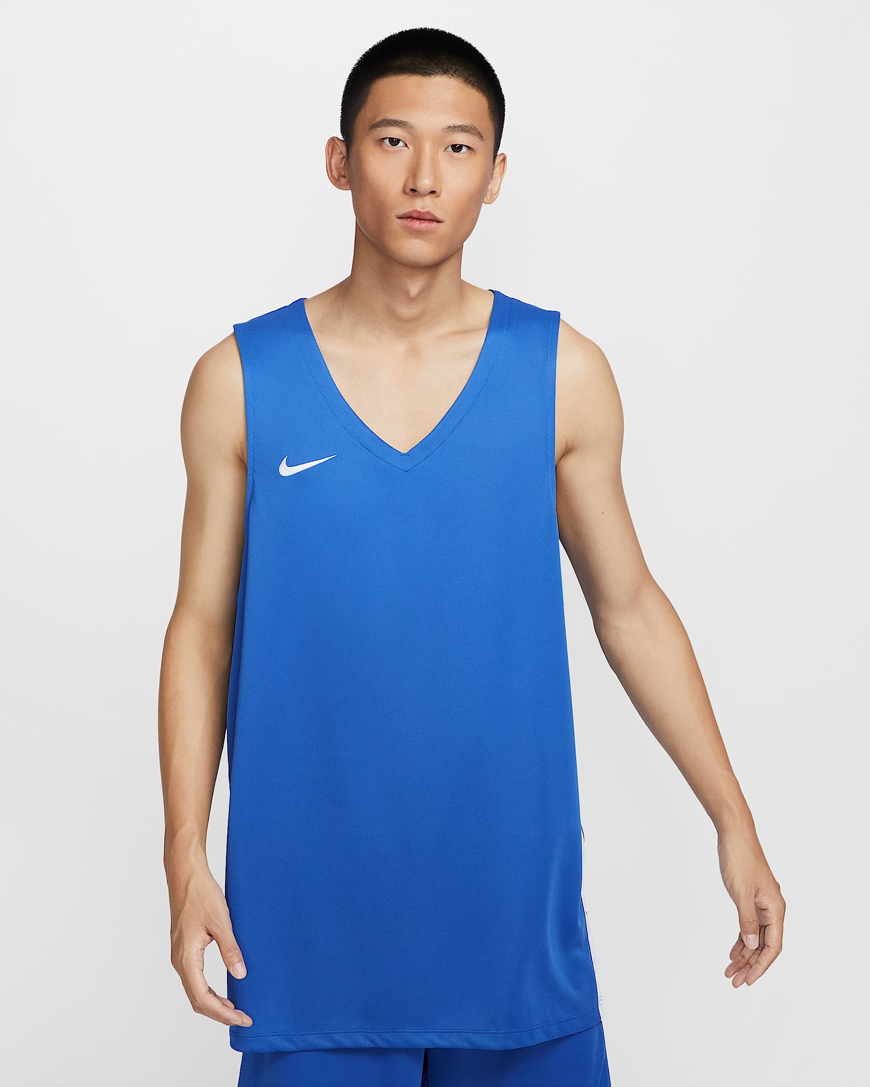 Nike 男子篮球球衣 - 宝蓝/白色/白色