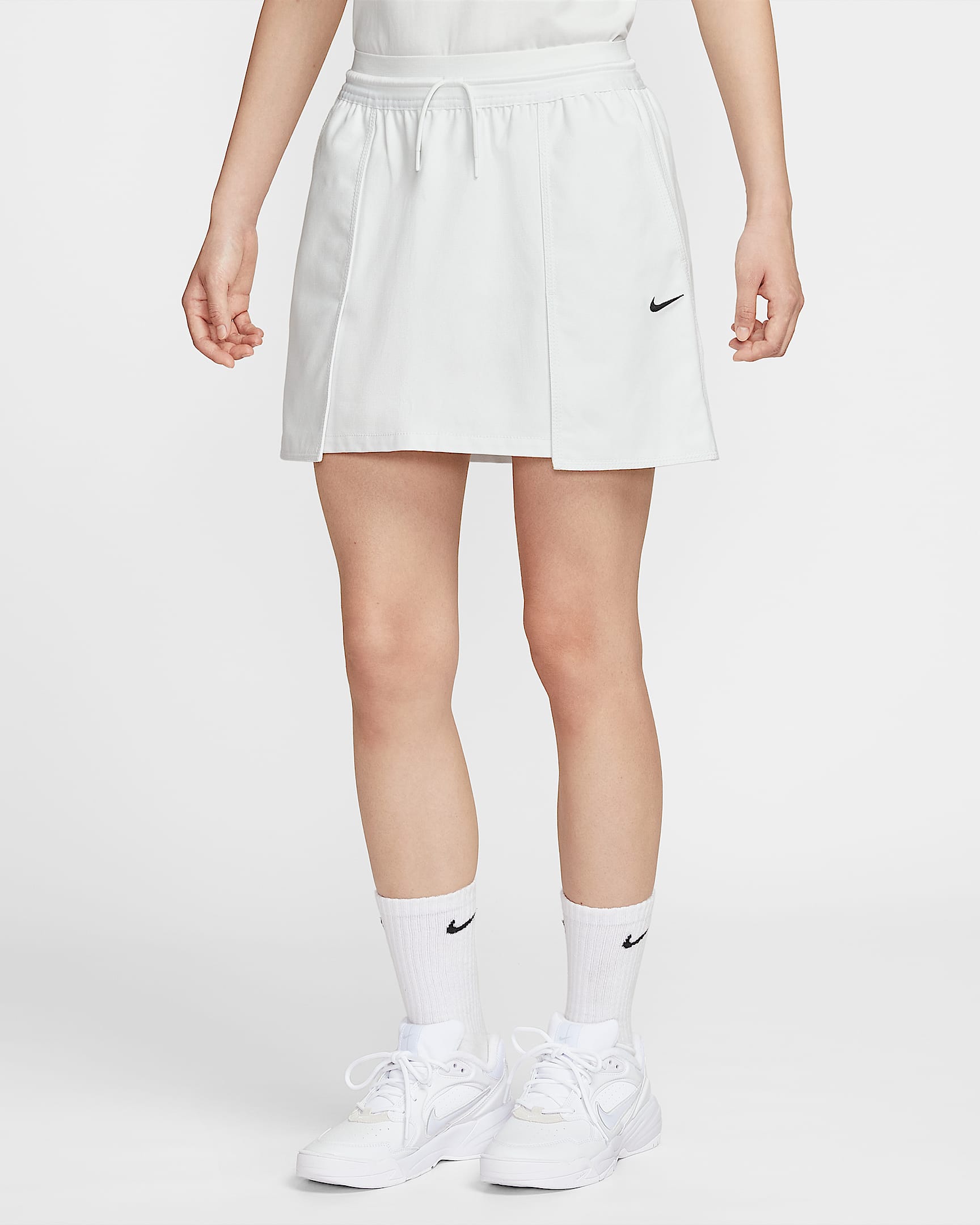 Nike Sportswear 女子工装半身裙 - 山峰白/黑