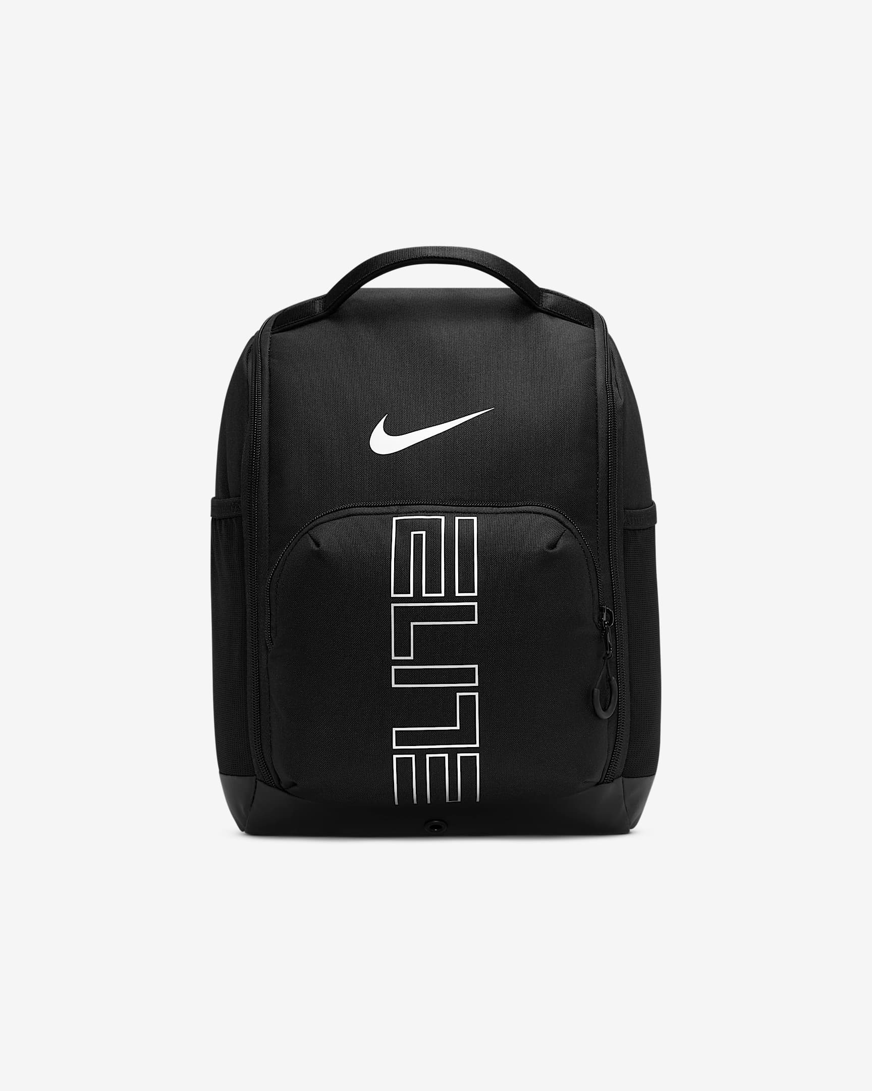 Nike Varsity Elite 篮球收纳鞋盒包 - 黑/黑/金属银