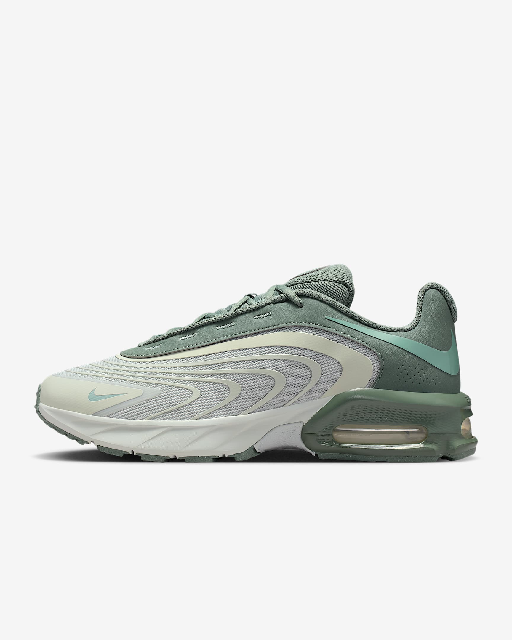 Nike Air Max Fire 男子运动鞋 - 浅银/土绿/大炮灰