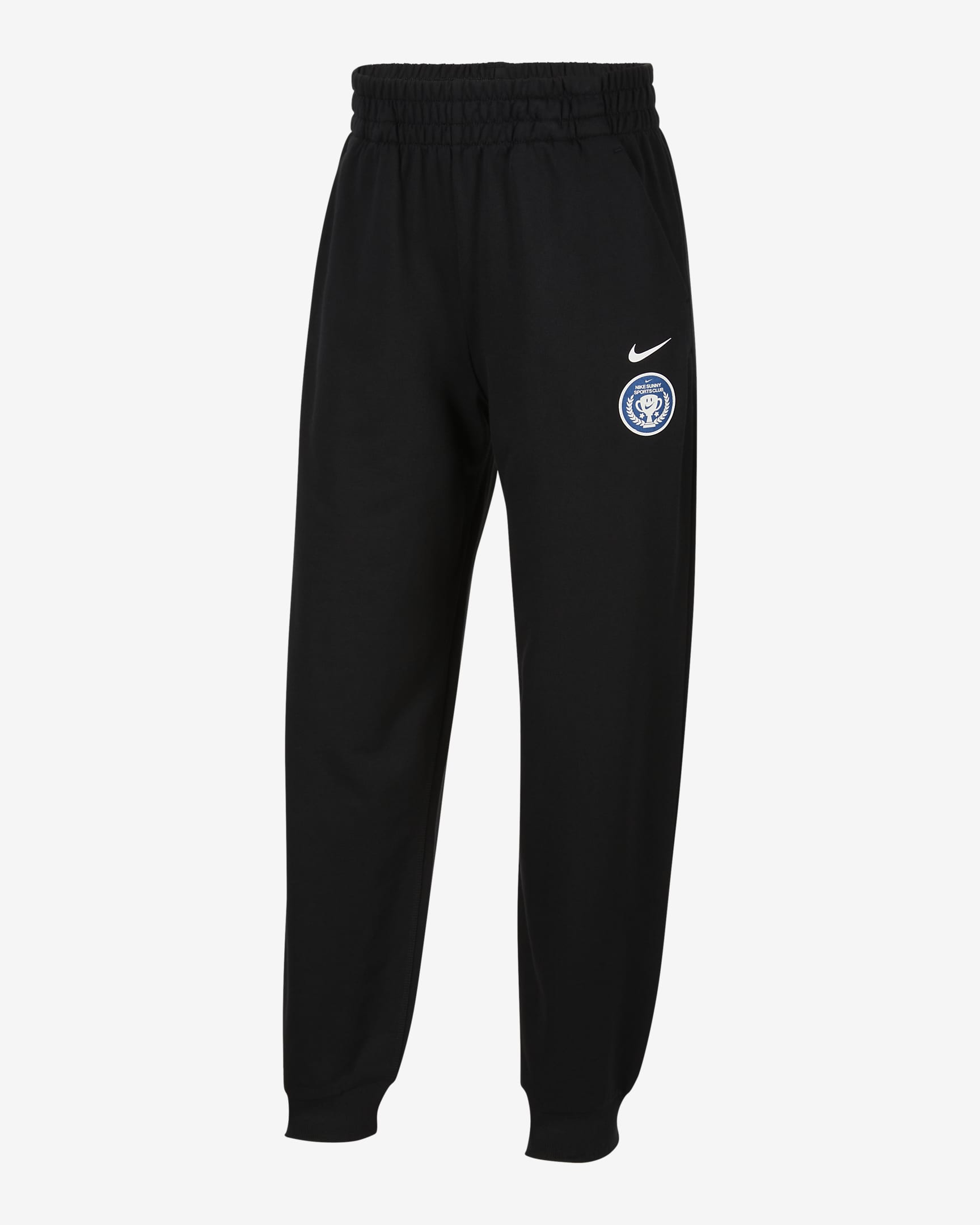 Nike Sportswear 大童针织长裤 - 黑