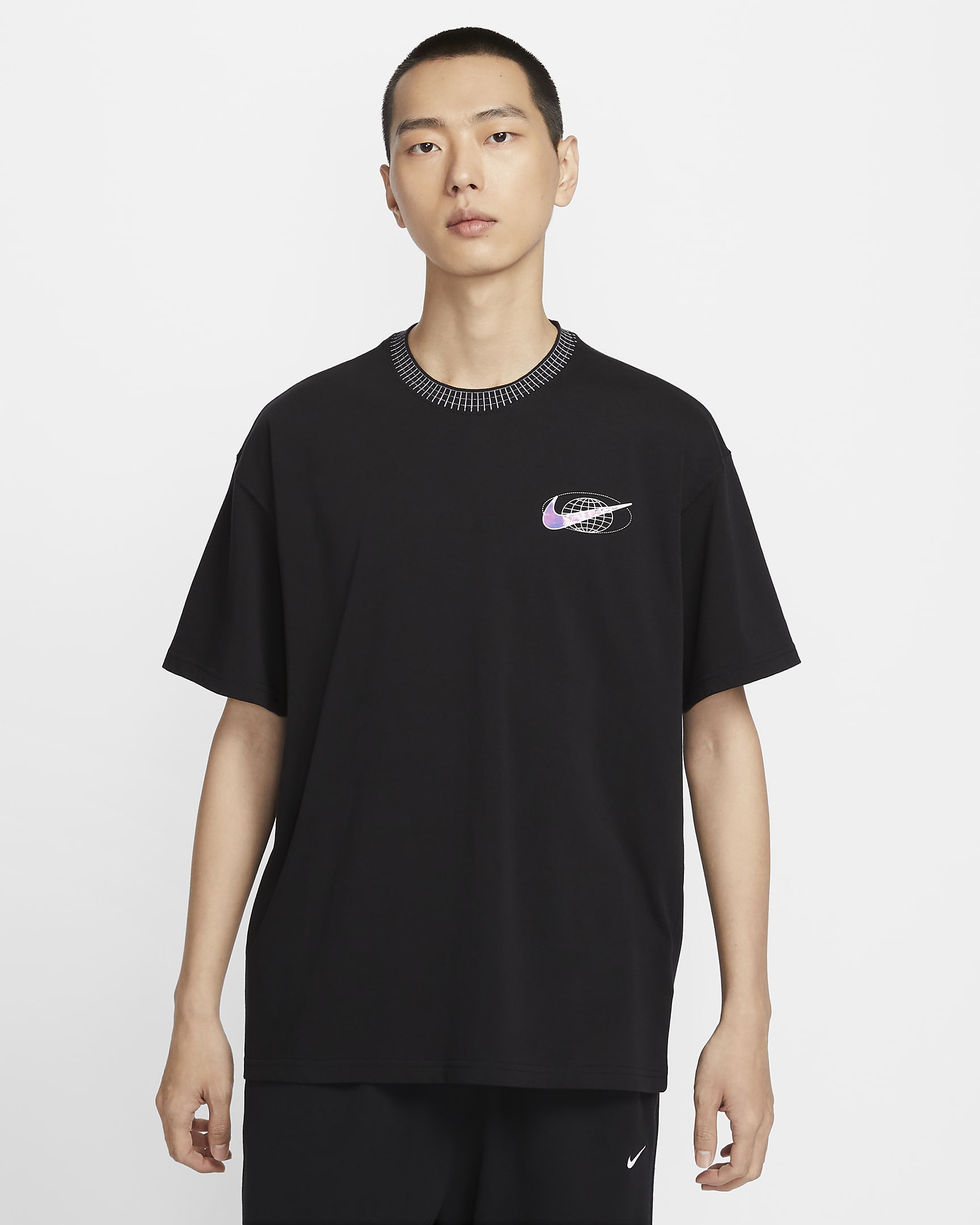 Nike Sportswear 男子T恤 - 黑
