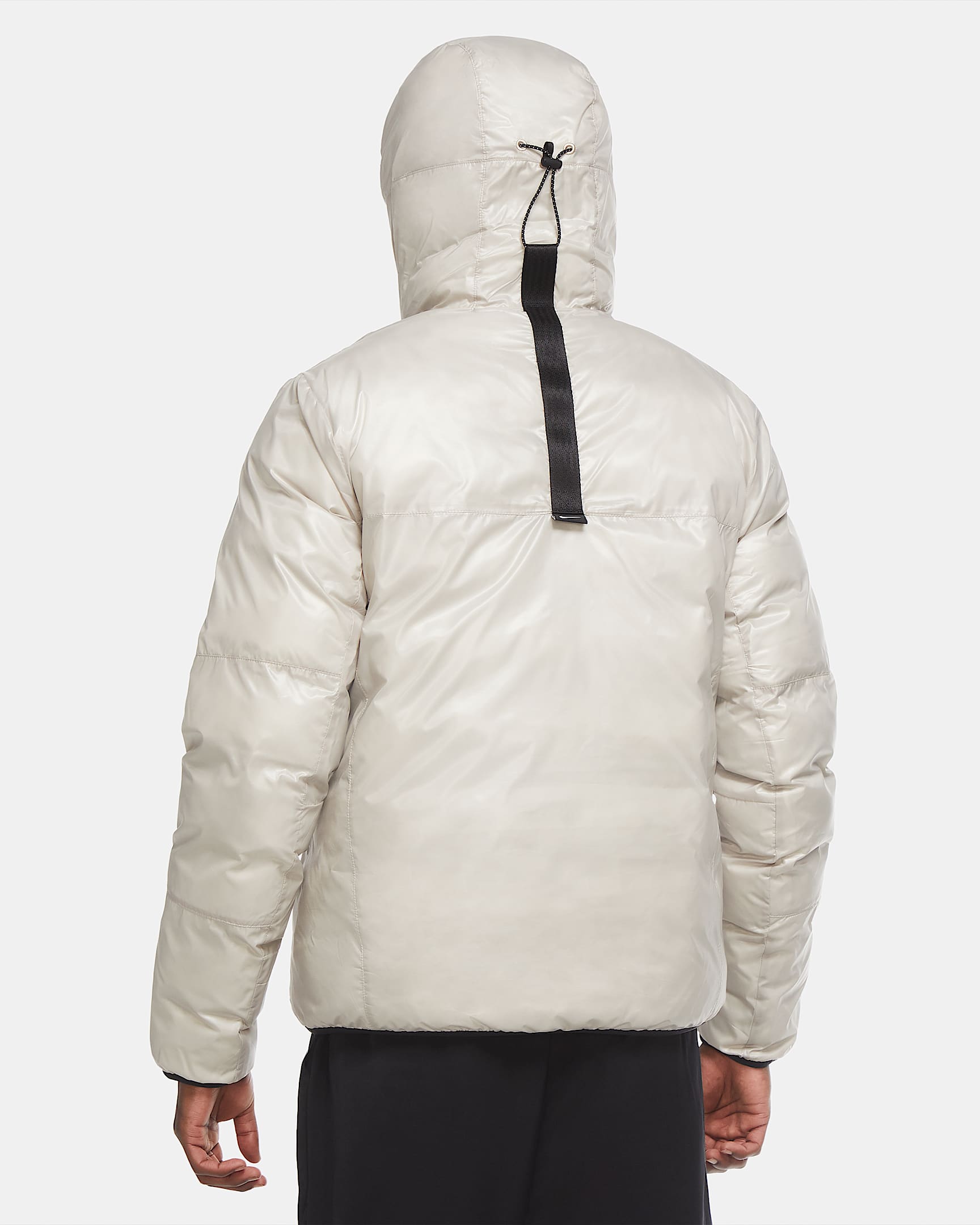 Nike Sportswear Synthetic-Fill Windrunner 男子夹克 - 石色/白色/黑/黑
