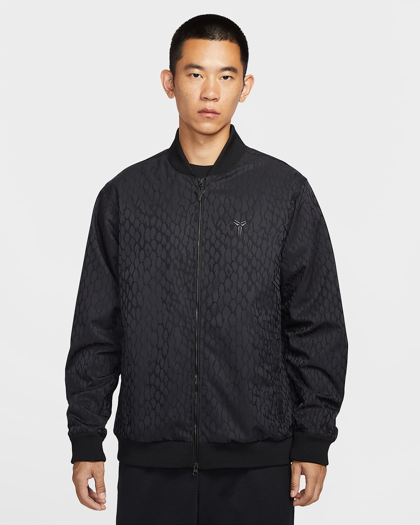 Kobe Nike 科比篮球夹克 - 黑/中灰