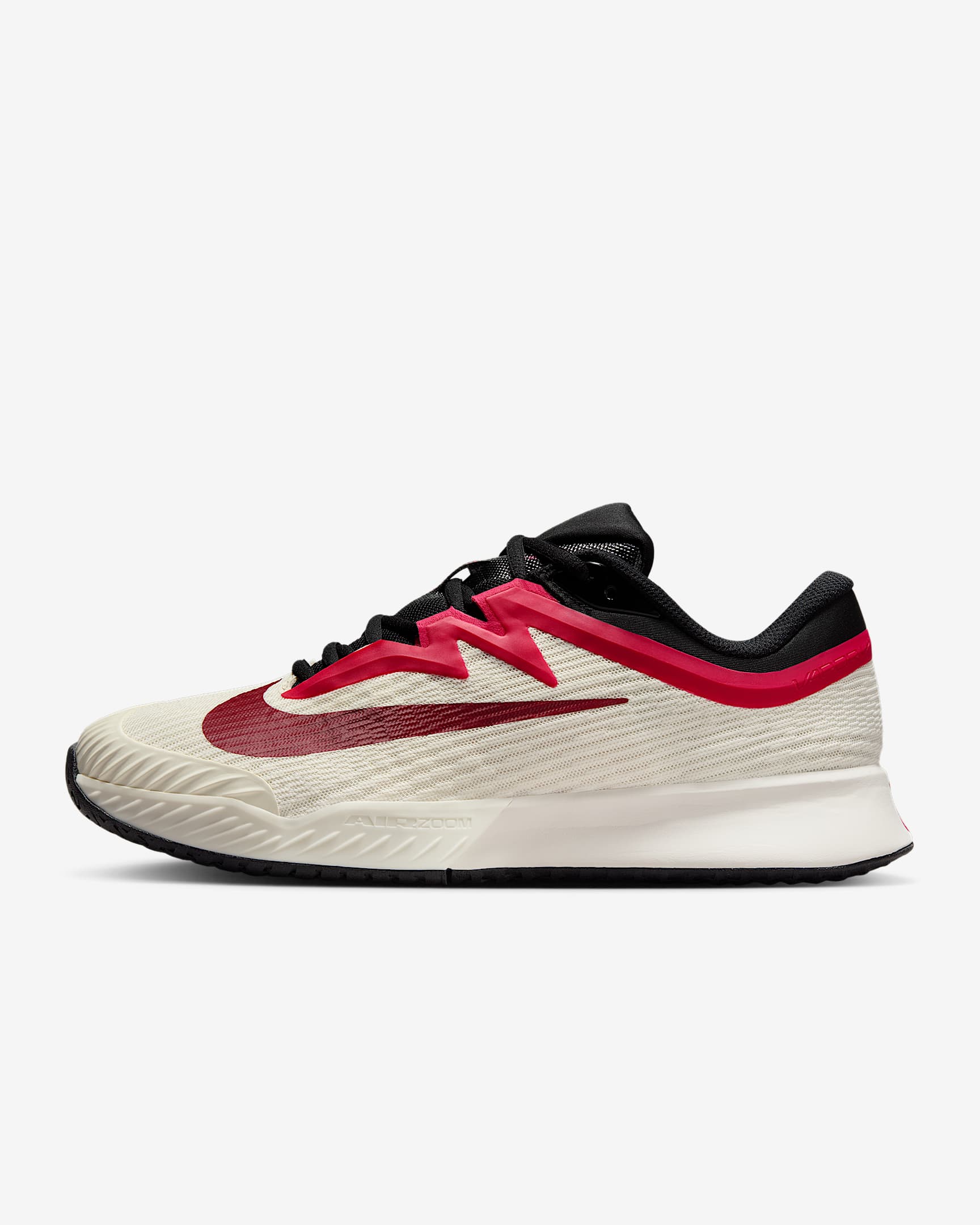 Nike Vapor Pro 3 女子硬地球场网球鞋 - 淡象牙白/帆白/队红/灯草粉