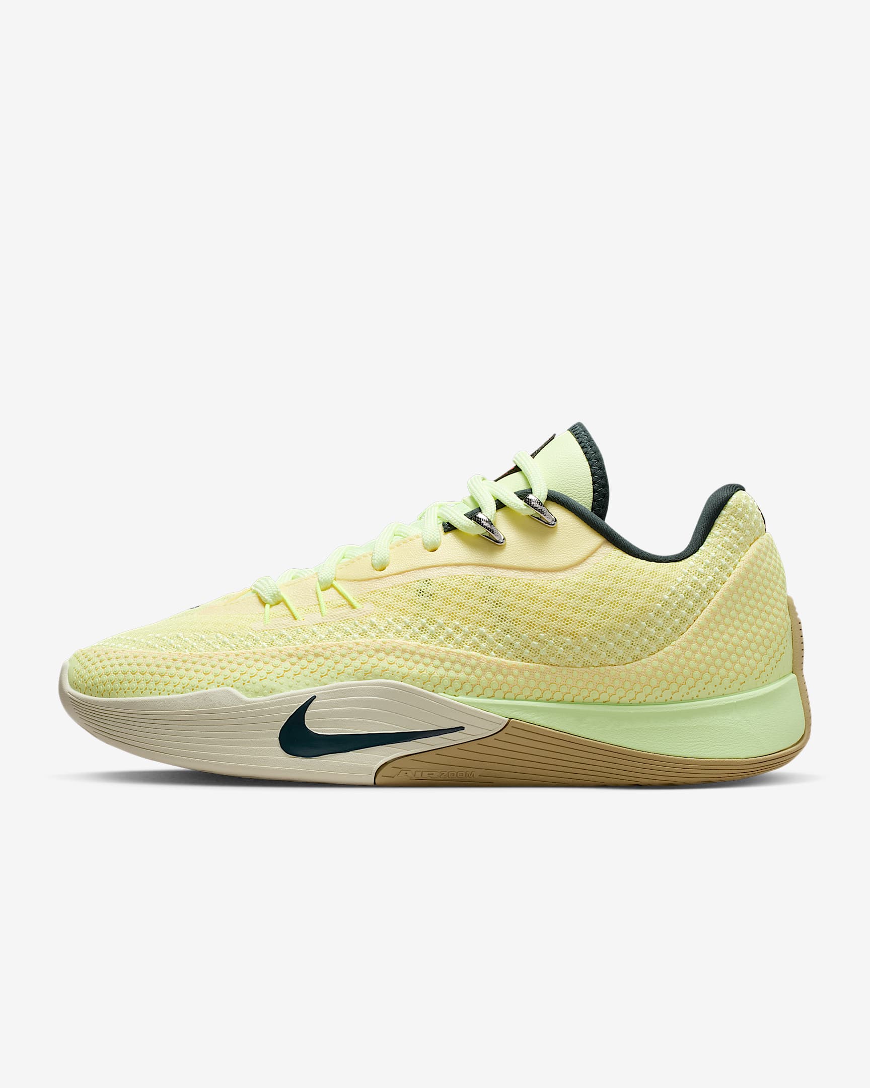 Nike S.T.  Flare EP 耐克气焰篮球鞋 - 浅柠檬黄绿/微黄绿/海玻璃色/海藻绿