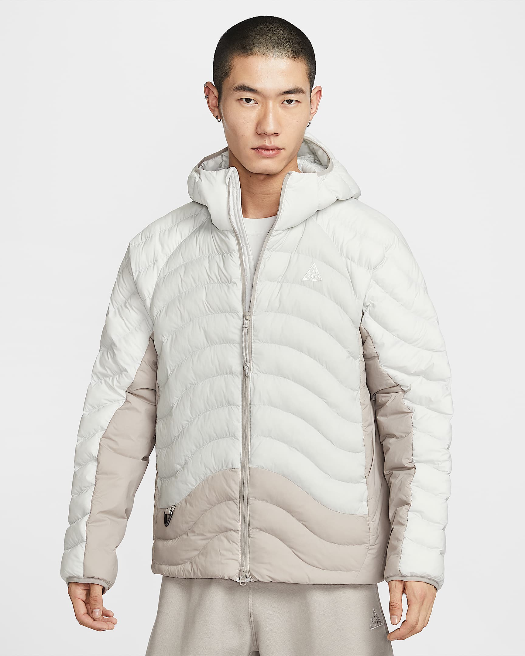 Nike ACG "Lava Flow" Therma-FIT ADV 男子夹克 - 尘光子色/雾灰/尘光子色/山峰白