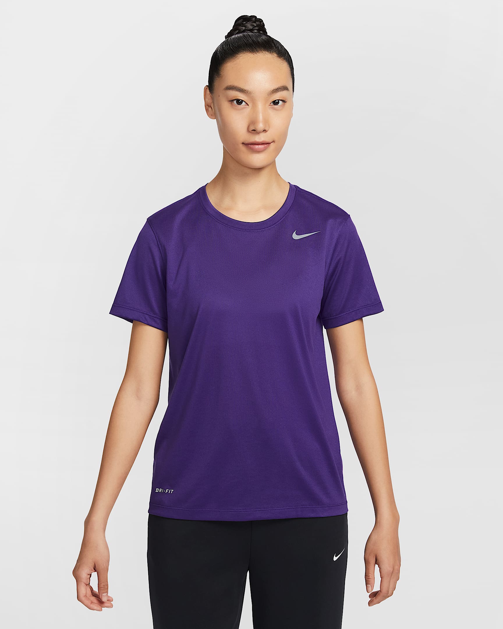 Nike Team Legend 女子速干T恤 - 庭紫