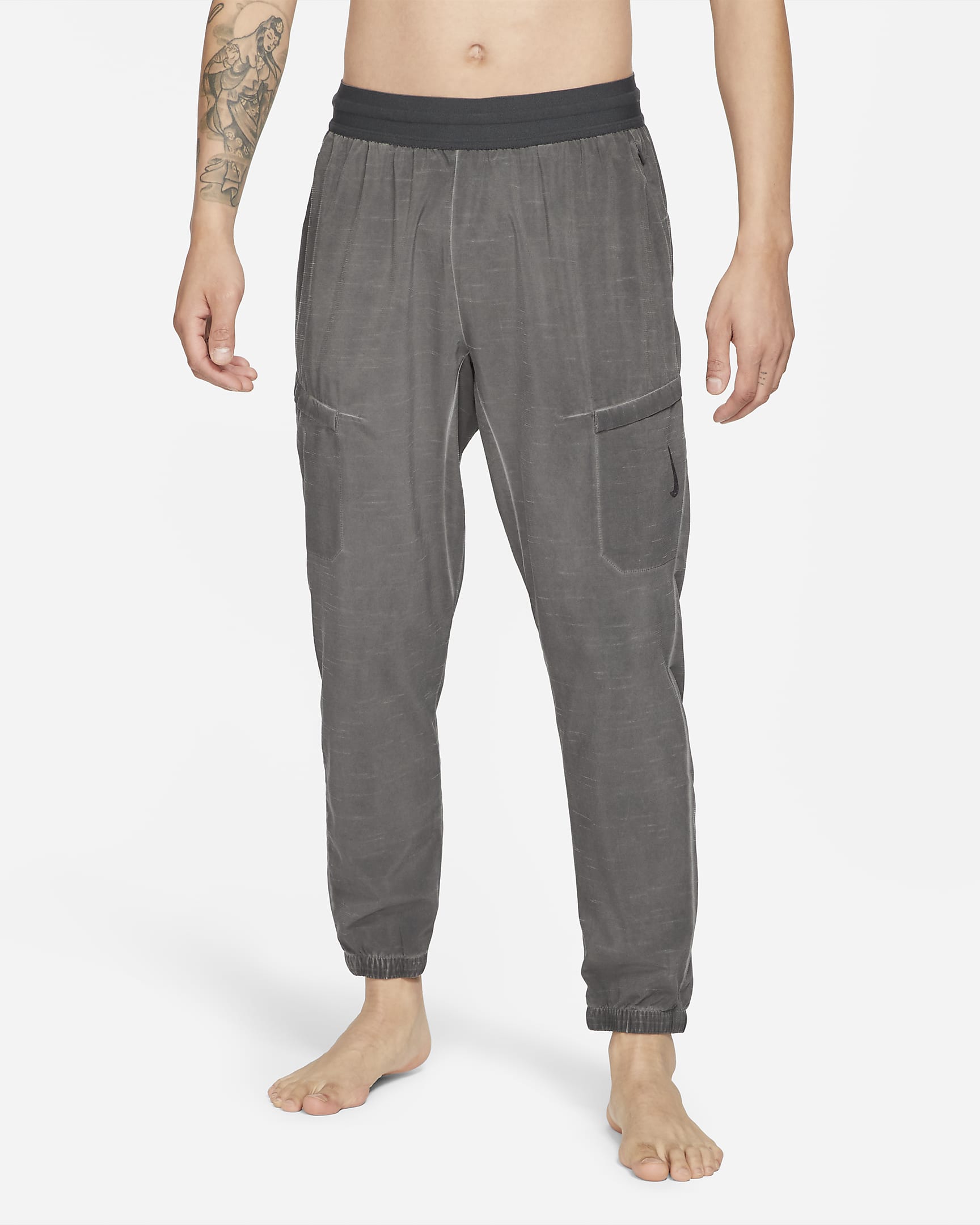 Nike Yoga Dri-FIT 男子长裤 - 煤黑