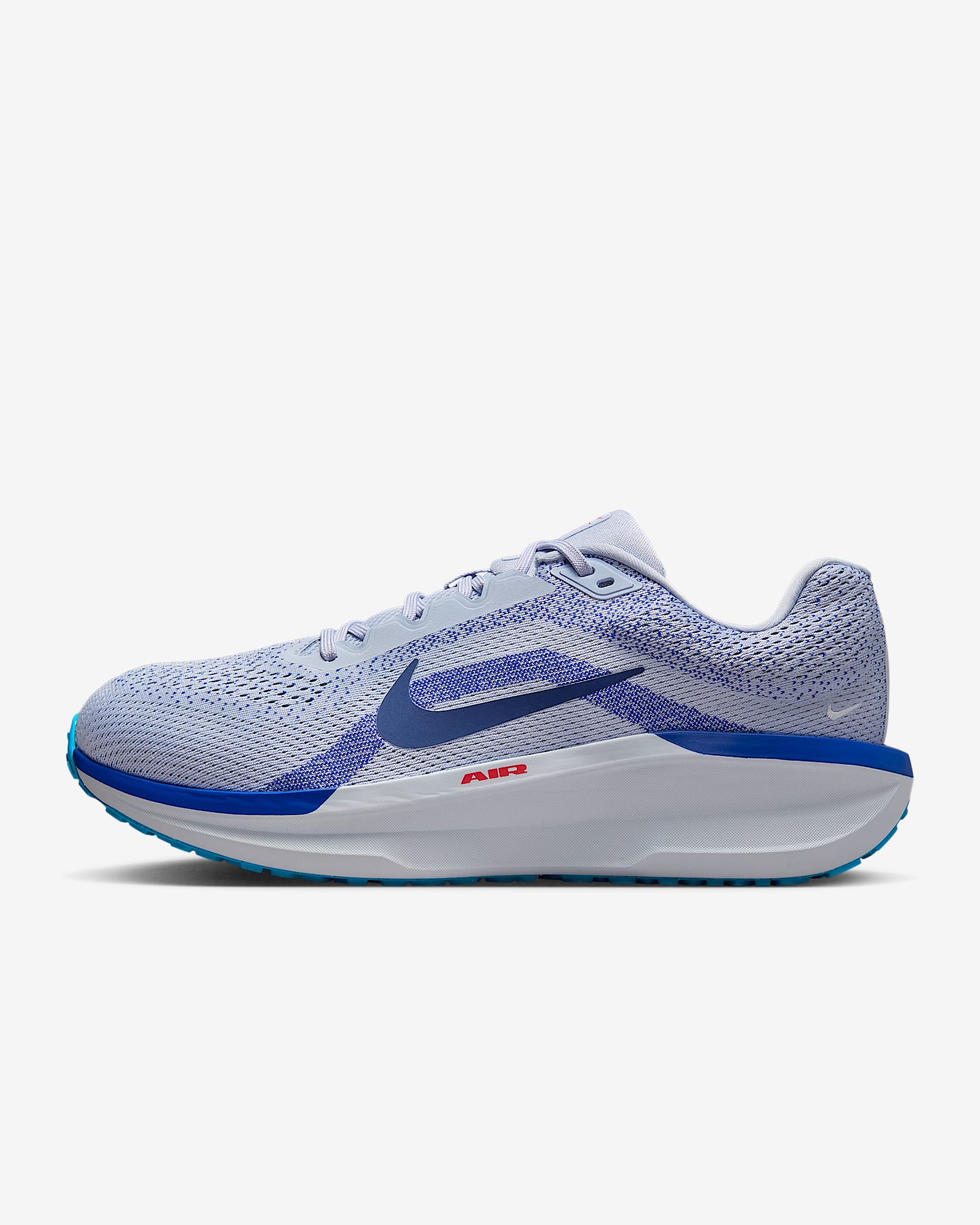 Nike Winflo 11 男子公路跑步鞋 （宽版） - 幻影/足球灰/深夜蓝/空间蓝