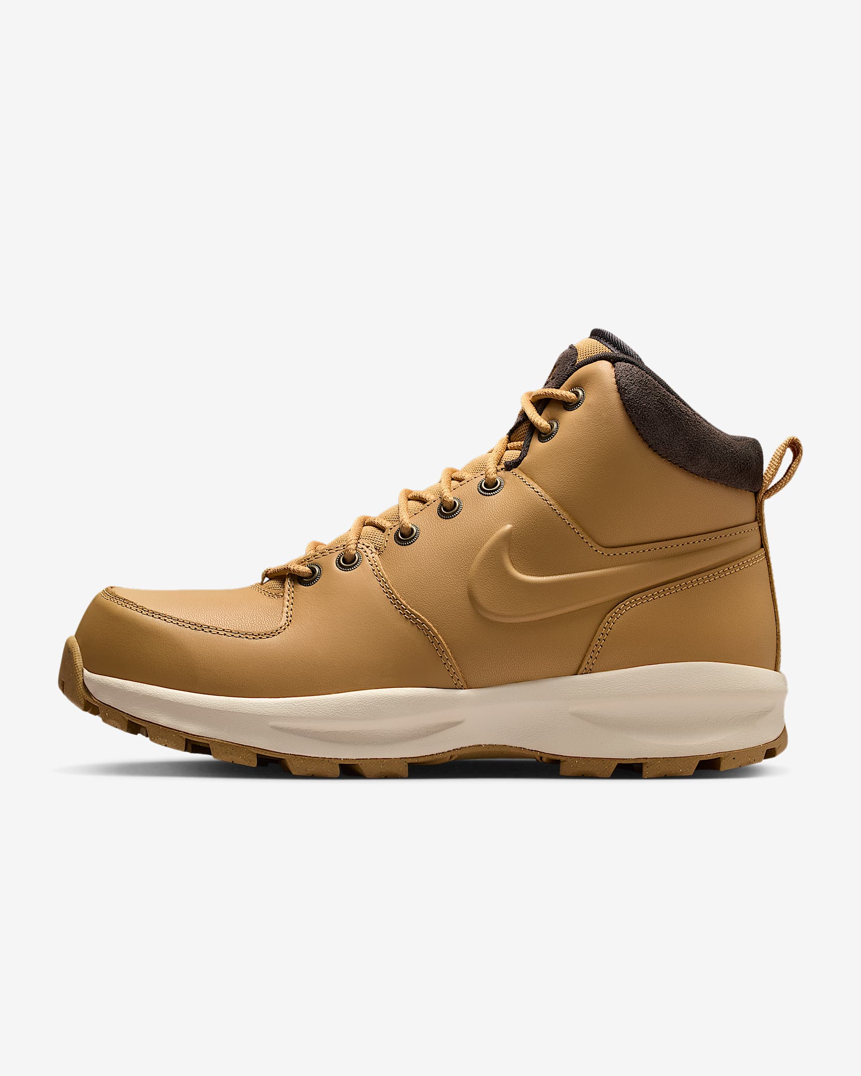 Nike Manoa Leather 男子运动靴 - 草垛黄/丝绒棕/桦树黄/草垛黄