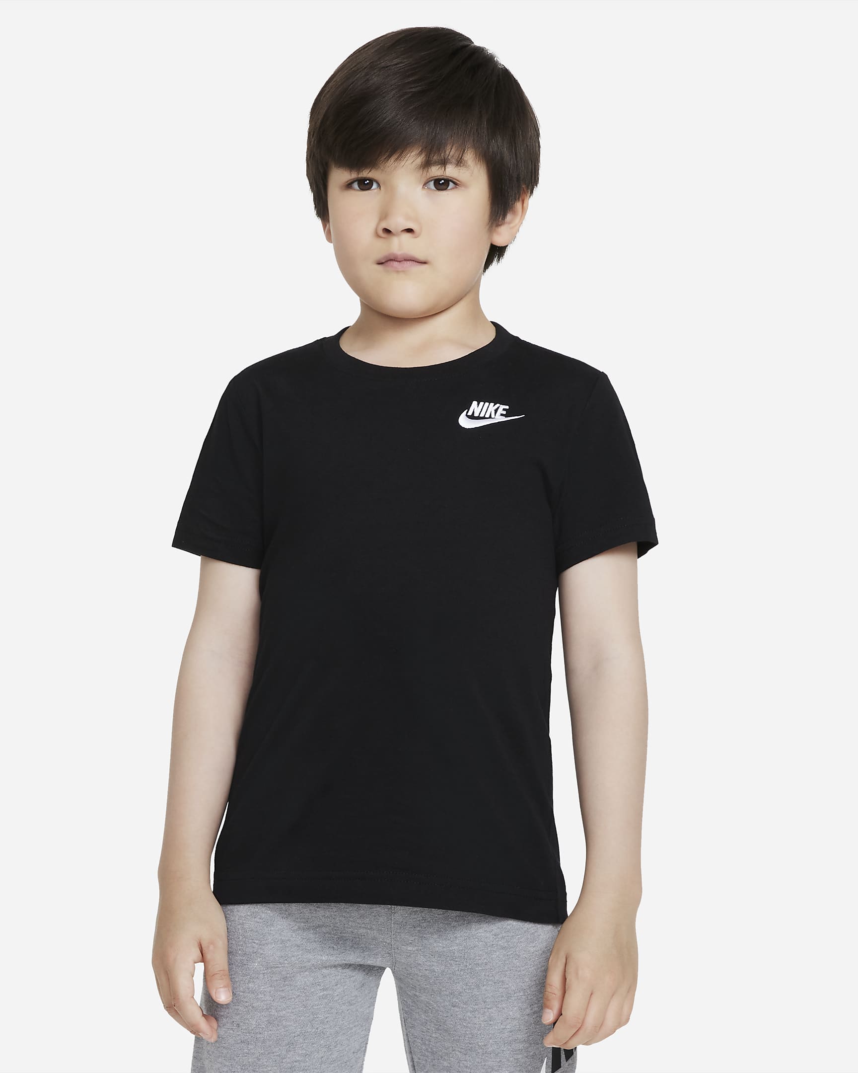 Nike Sportswear 幼童T恤 - 黑