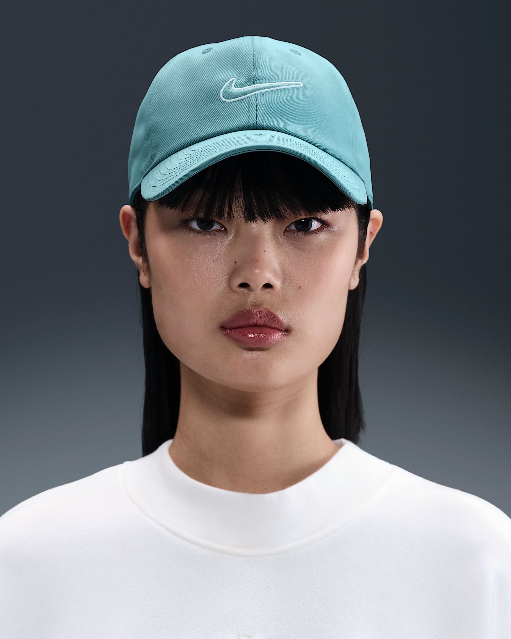 Nike Club 软顶耐克勾运动帽 - 牛仔蓝绿/牛仔蓝绿