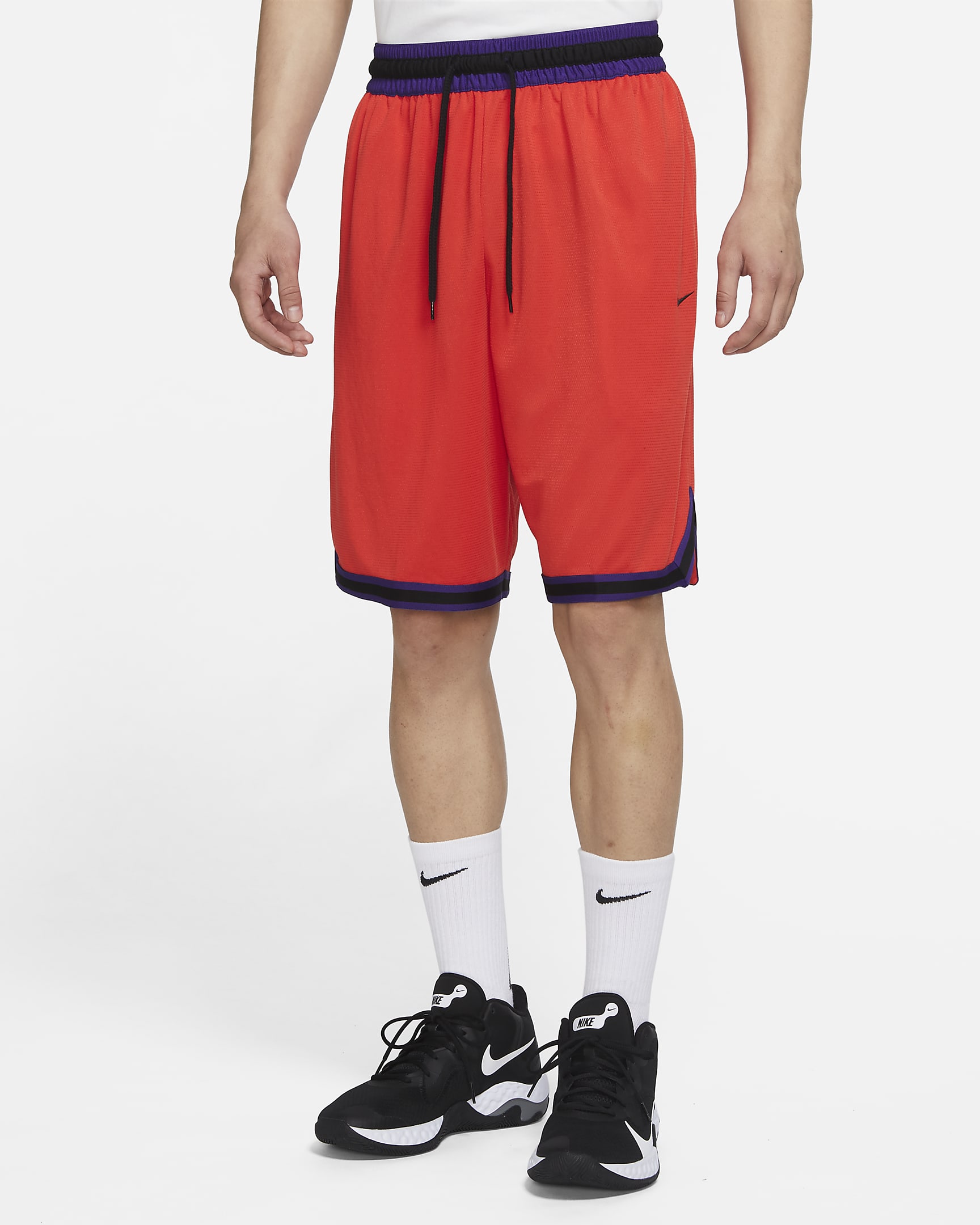 Nike Dri-FIT DNA 3.0 男子篮球短裤 - 椒红/黑