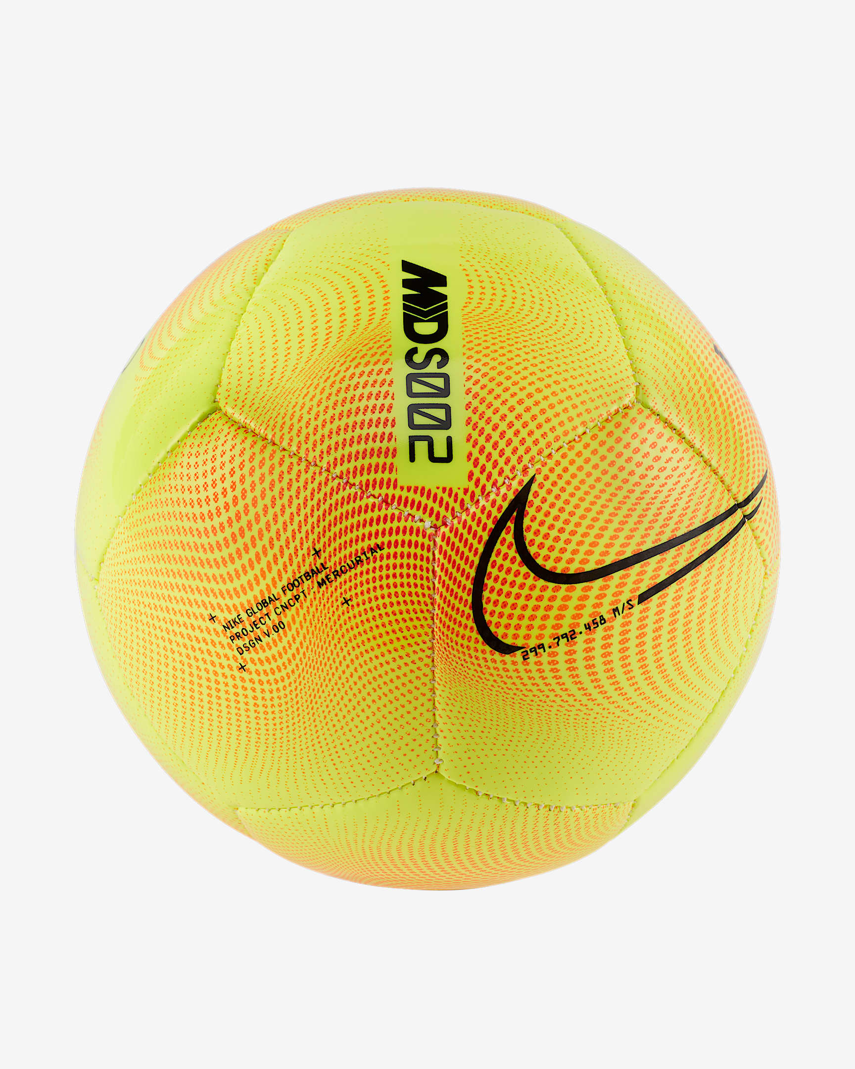 Nike Skills CR7 耐克C罗系列足球 - 亮眼柠檬黄/荷兰橙/黑