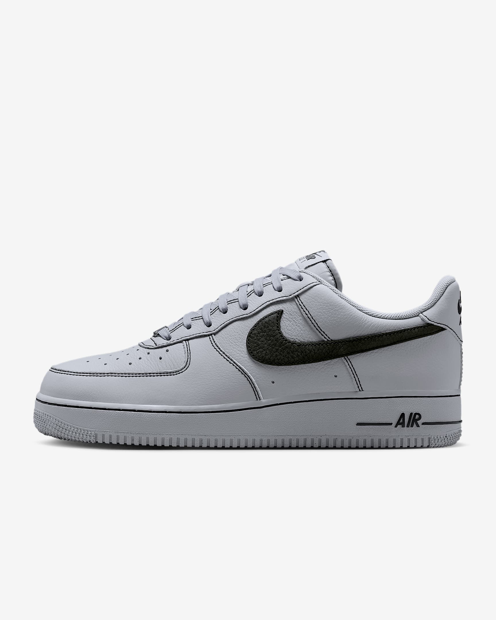 Nike Air Force 1 '07 LV8 男子空军一号运动鞋 - 狼灰/黑