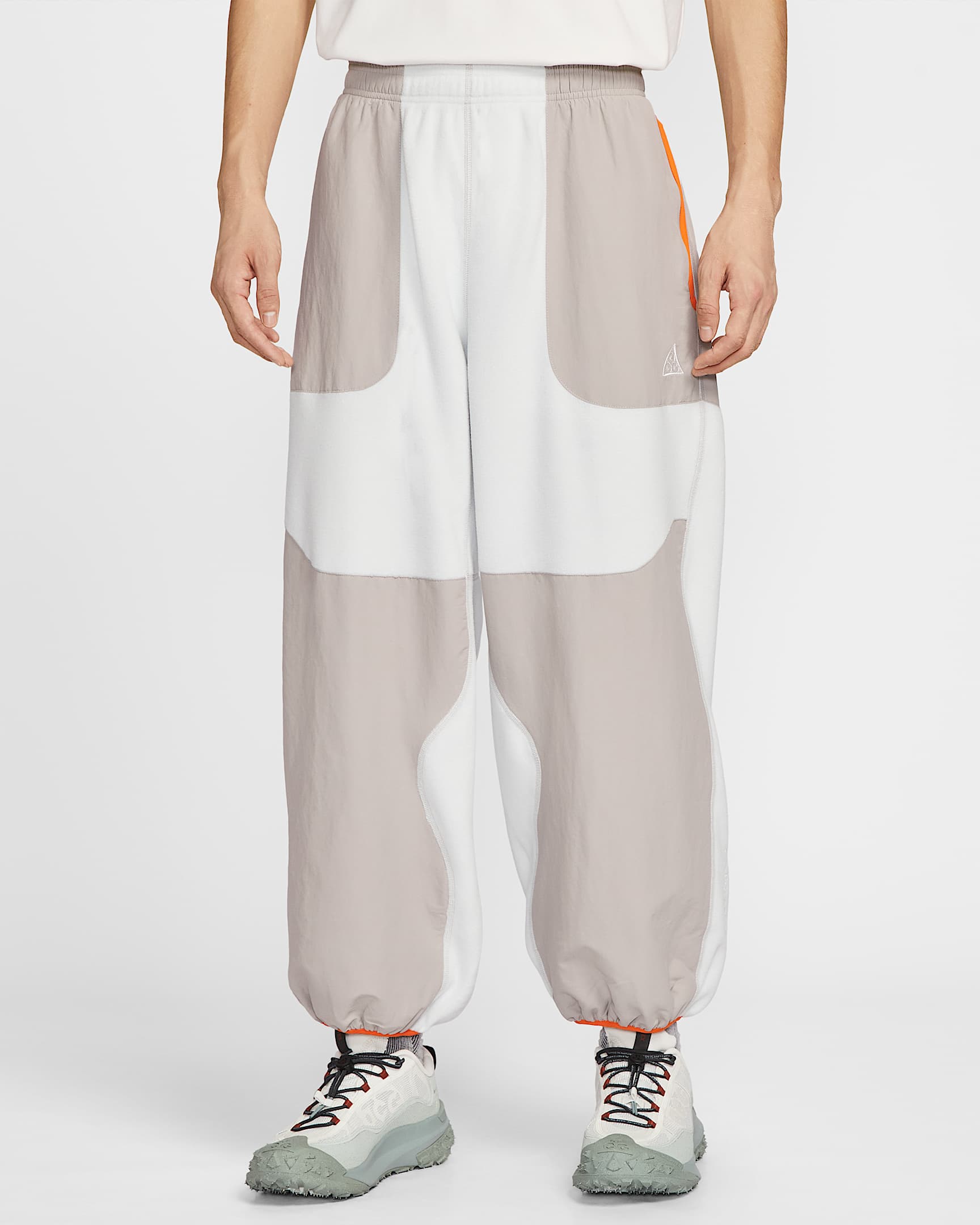 Nike ACG "Wolf Tree" Plus 男子宽松摇粒绒长裤 - 尘光子色/大学灰/明亮紫/山峰白