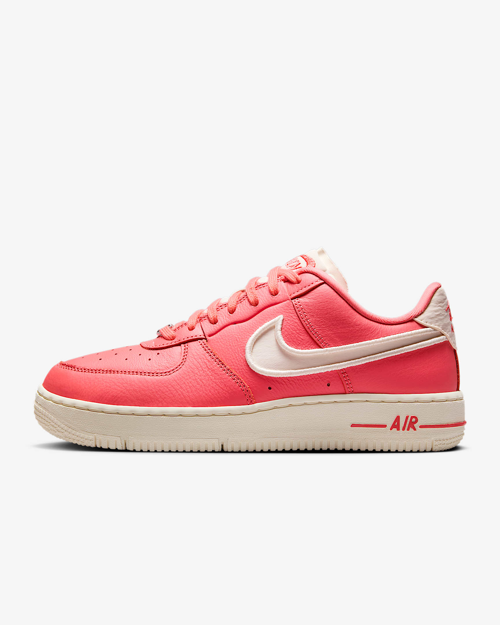 Nike Air Force 1 Dance 街舞系列女子空军一号运动鞋 - 神秘焰火色/金属银/淡象牙白