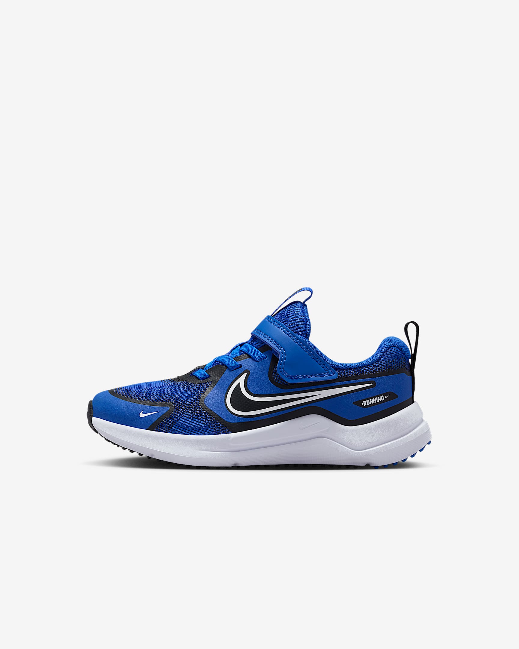 Nike Cosmic Runner 耐克宇宙一号幼童易穿脱运动鞋 - 游戏宝蓝/黑/白色