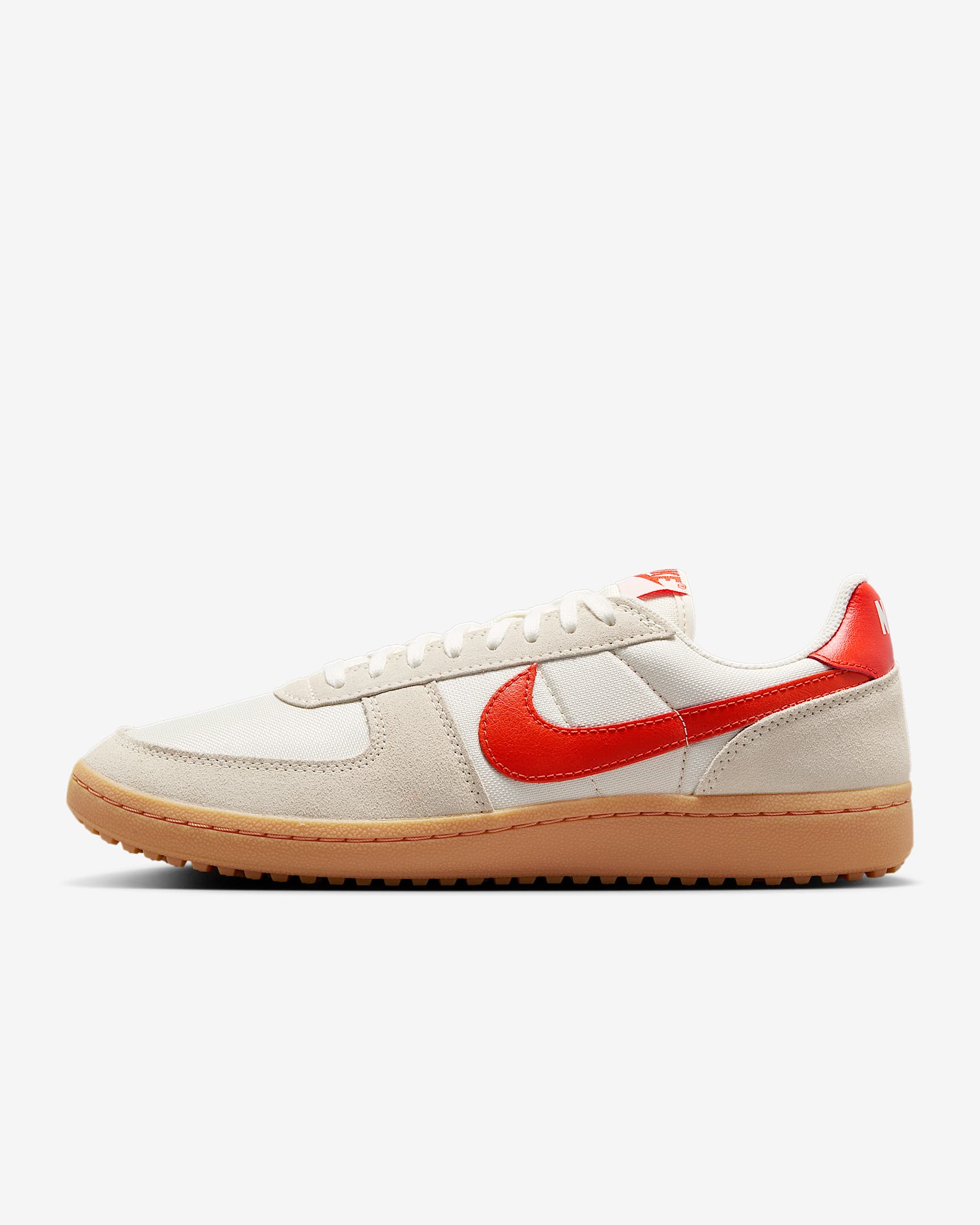 Nike Field General 男子薄底运动鞋 - 淡象牙白/橡皮黄/热情红