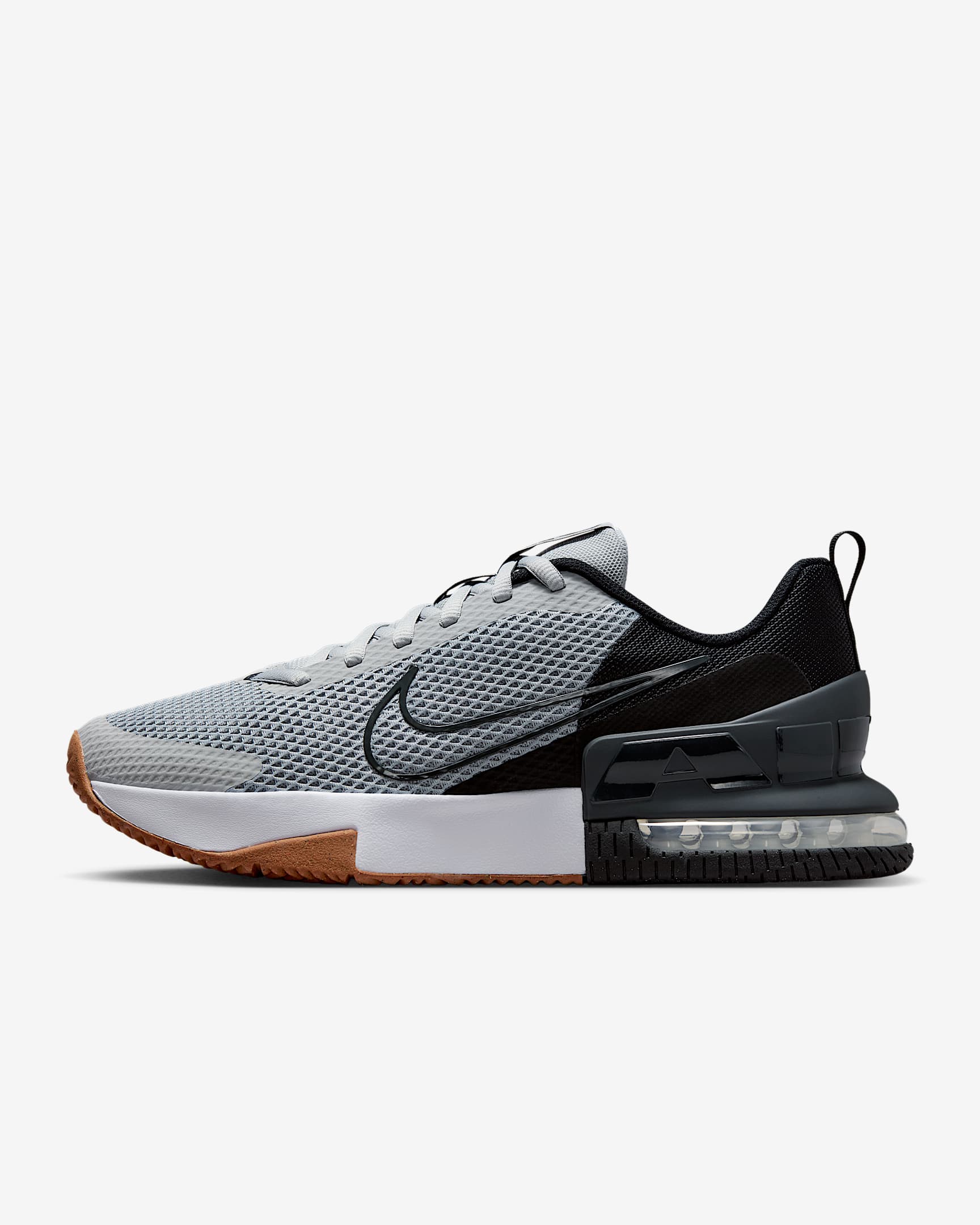 Nike Air Max Alpha Trainer 6 男子训练鞋 - 浅烟灰/黑/橡皮中褐/煤黑