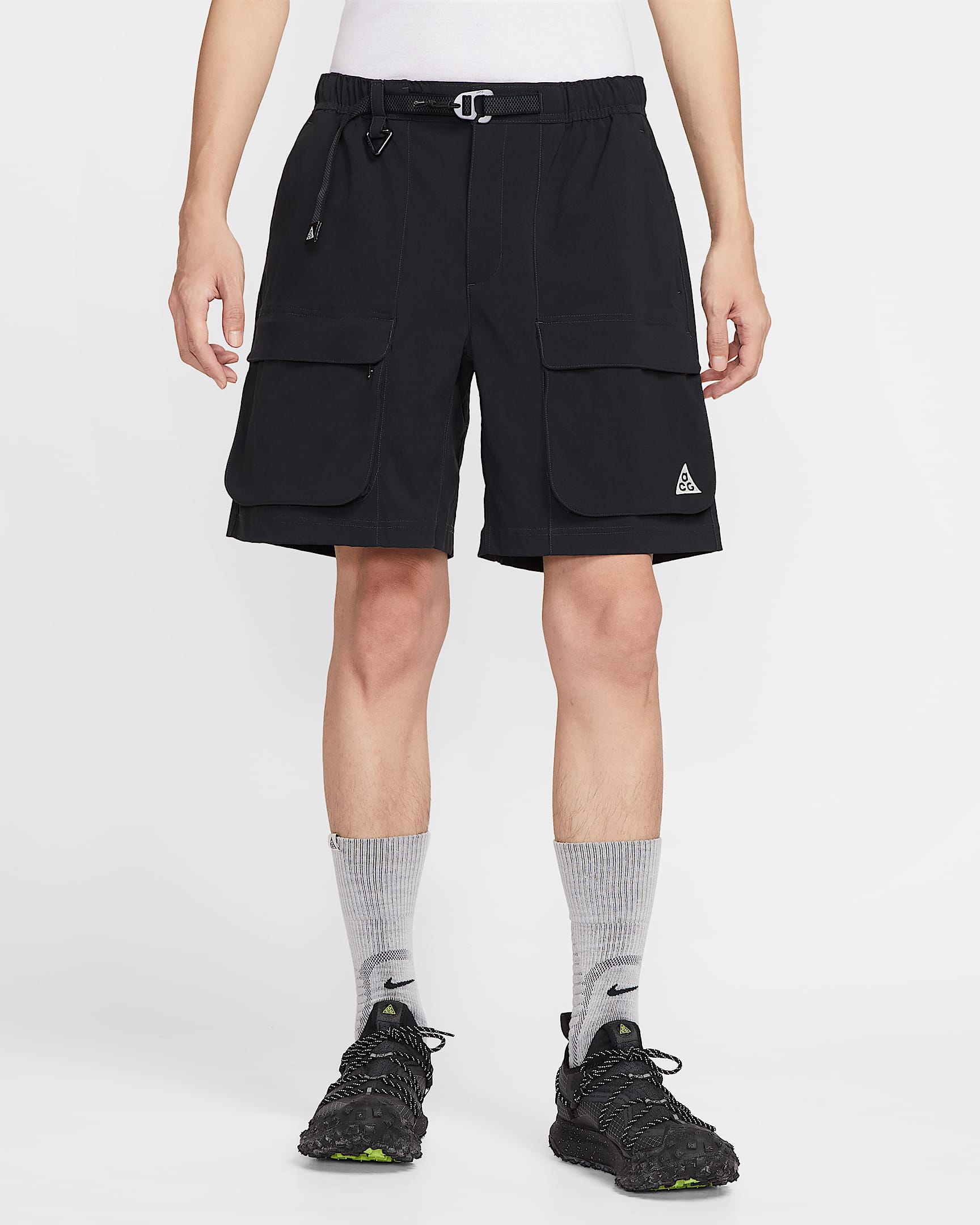 Nike ACG "Smith Summit" 男子工装短裤 - 黑/煤黑/山峰白