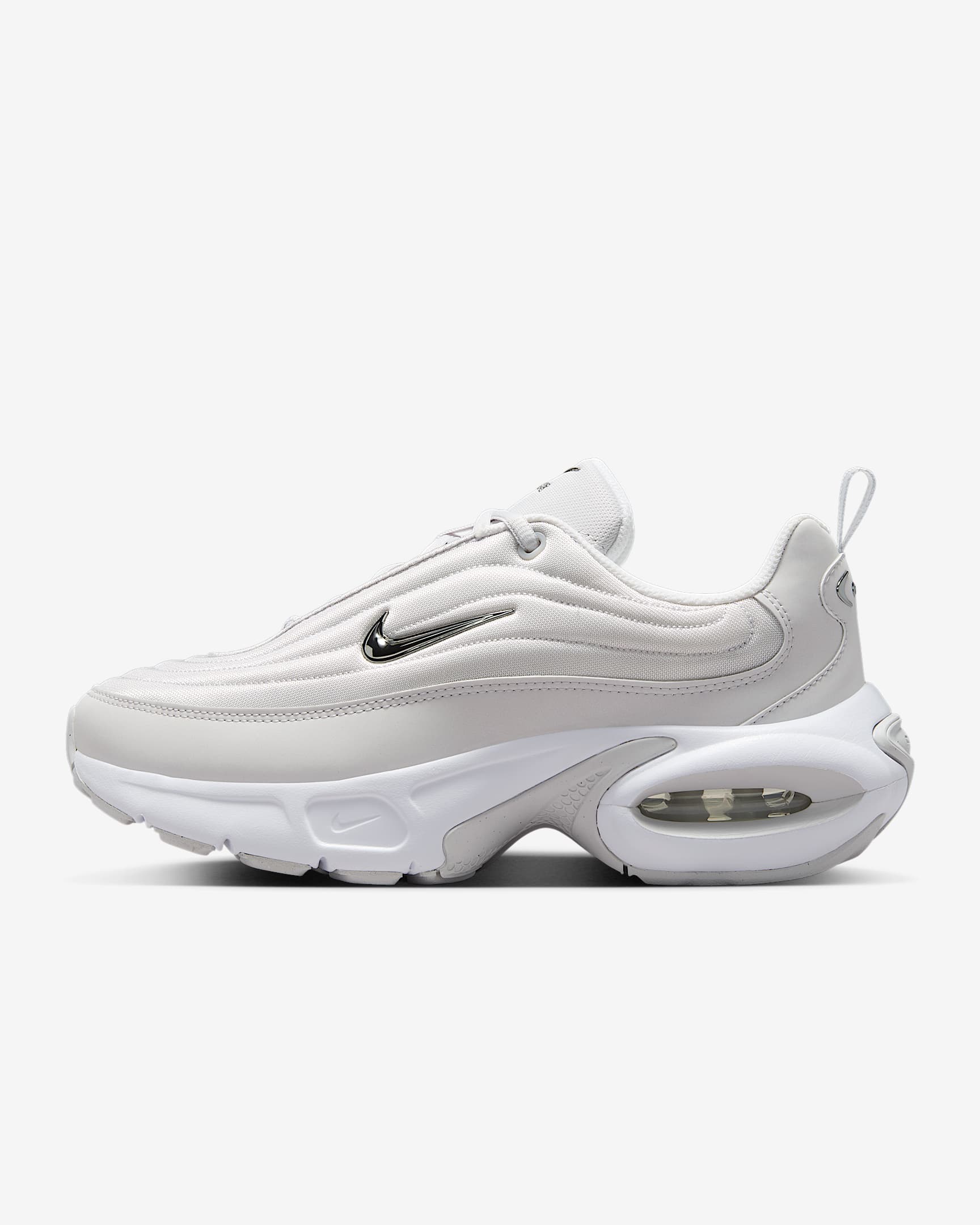 Nike Air Max Portal SE 女子运动鞋 - 白色/白色/苍野灰/金属银