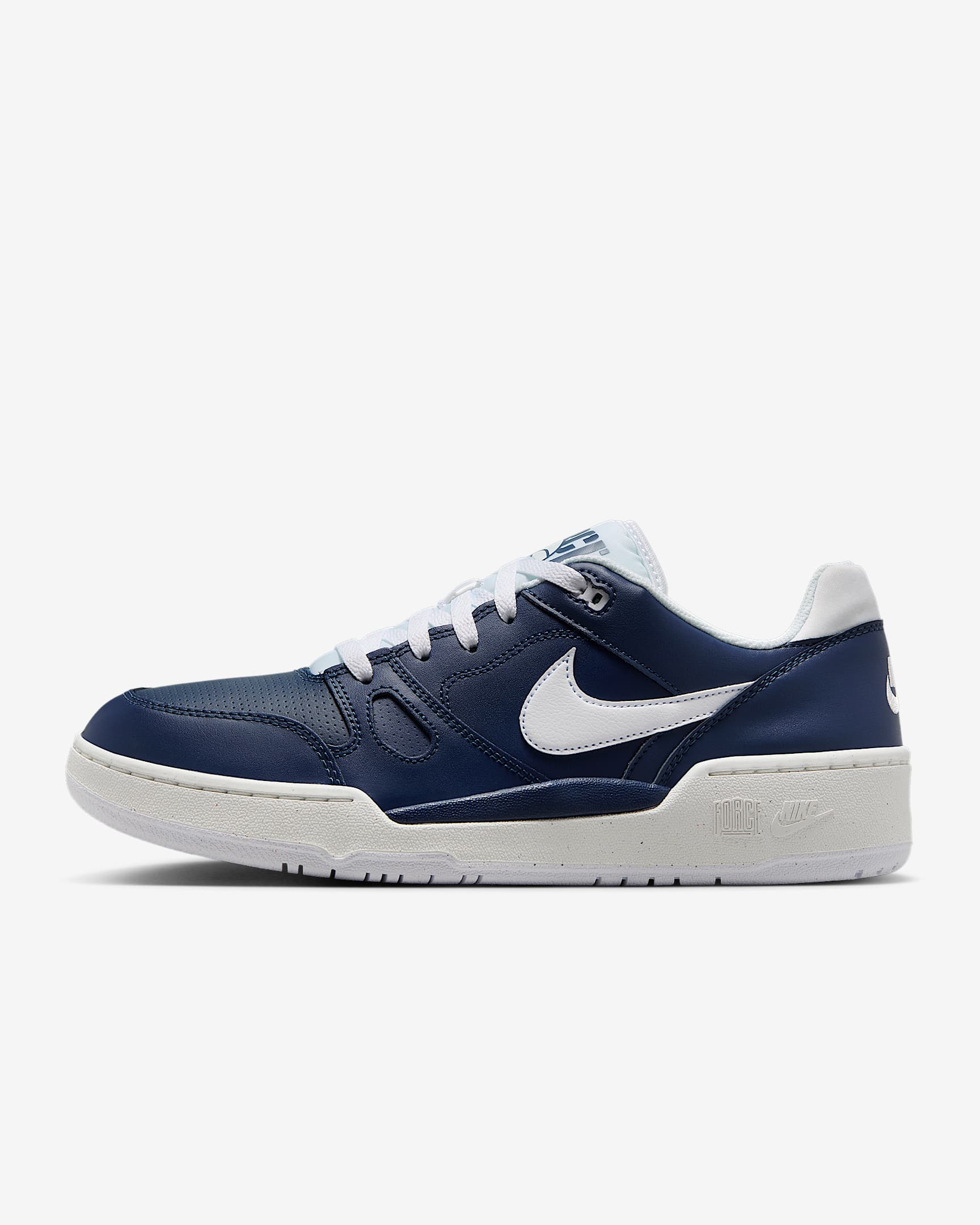 Nike Full Force Low 男子运动鞋 - 深藏青/山峰白/白色