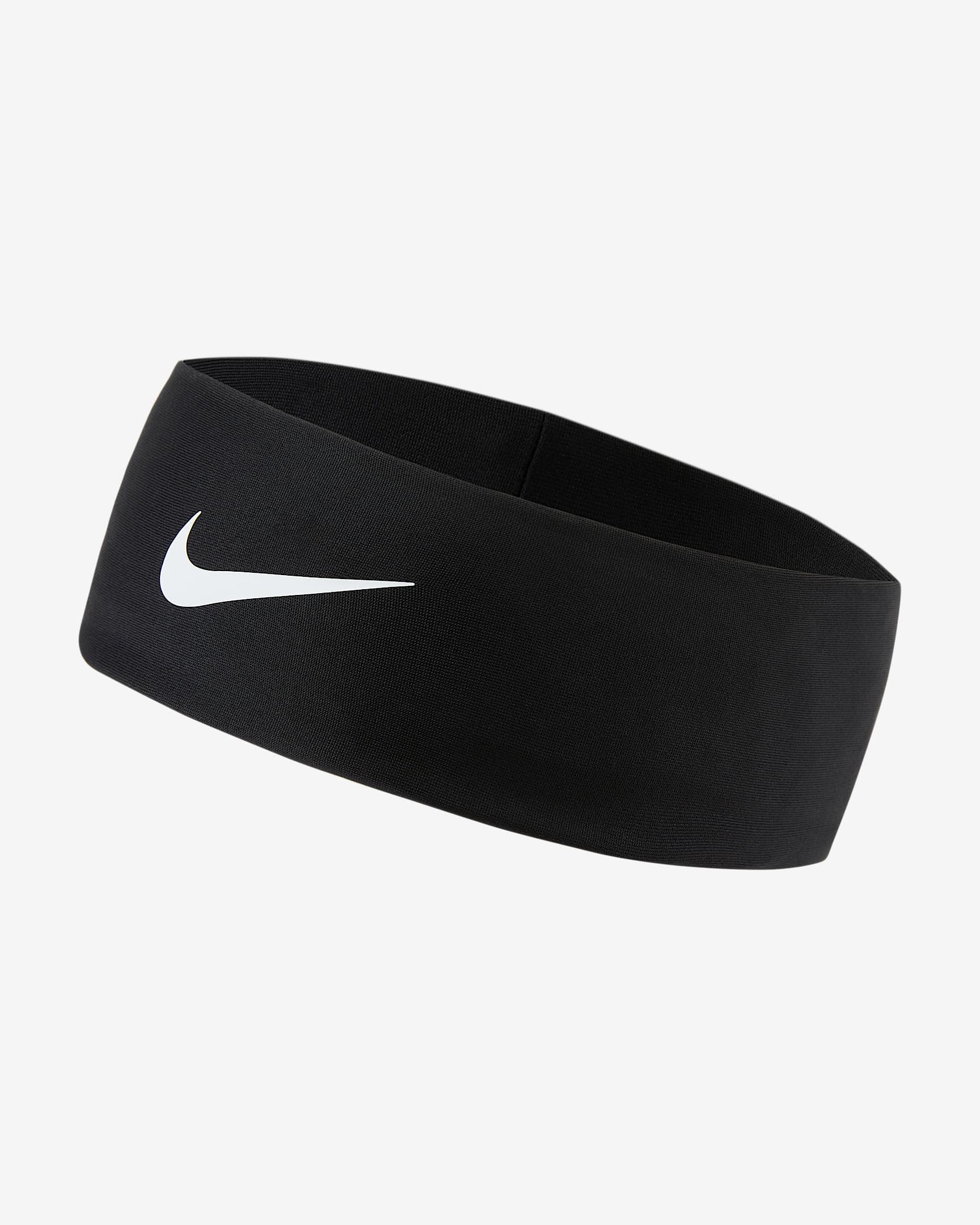 Nike Fury Classic Dri-FIT 速干头带(1 条) - 黑/白色/白色
