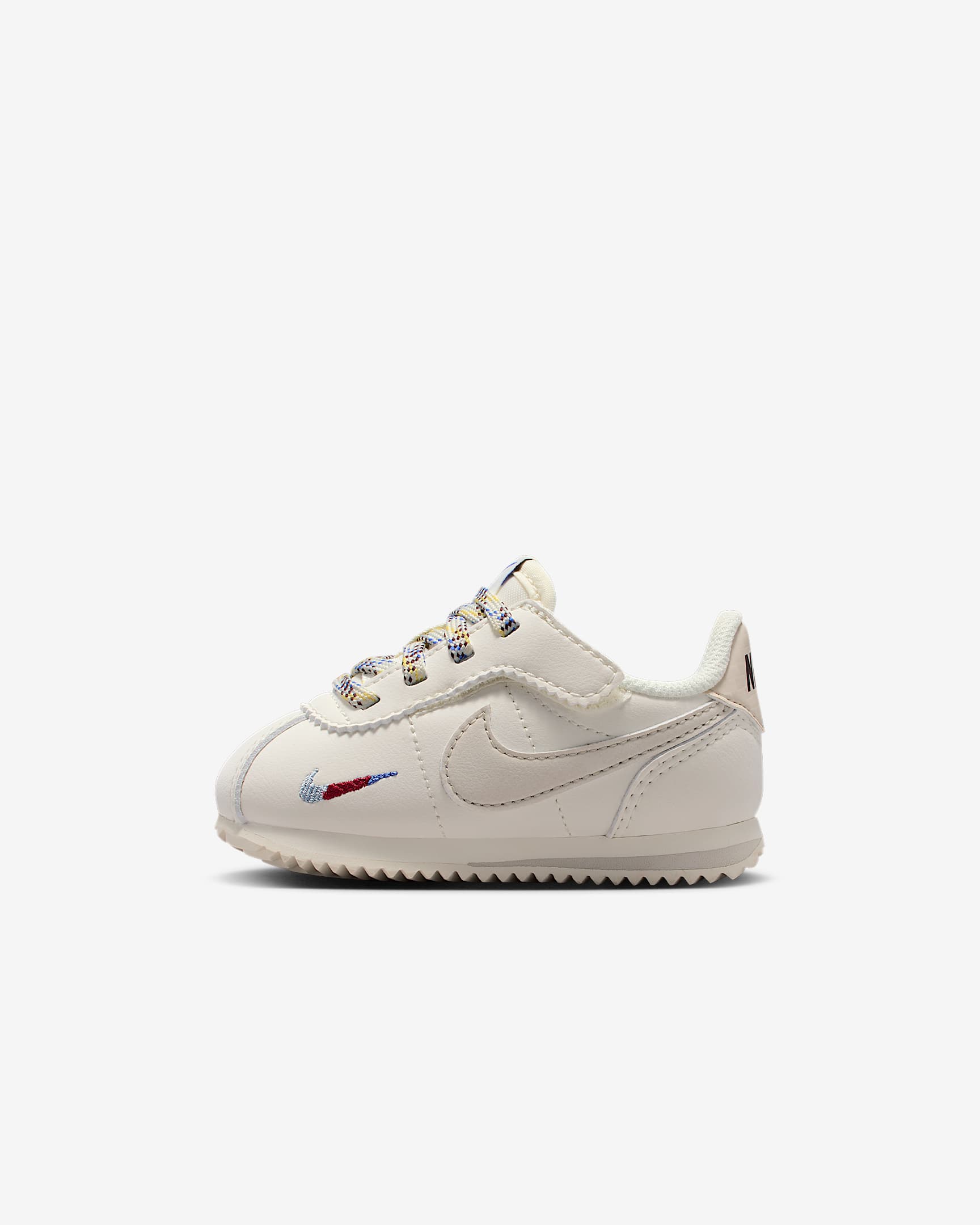 Nike Cortez EasyOn 婴童运动鞋 - 珍珠灰/彗星蓝/鲜亮勃艮第酒红/浅土褐