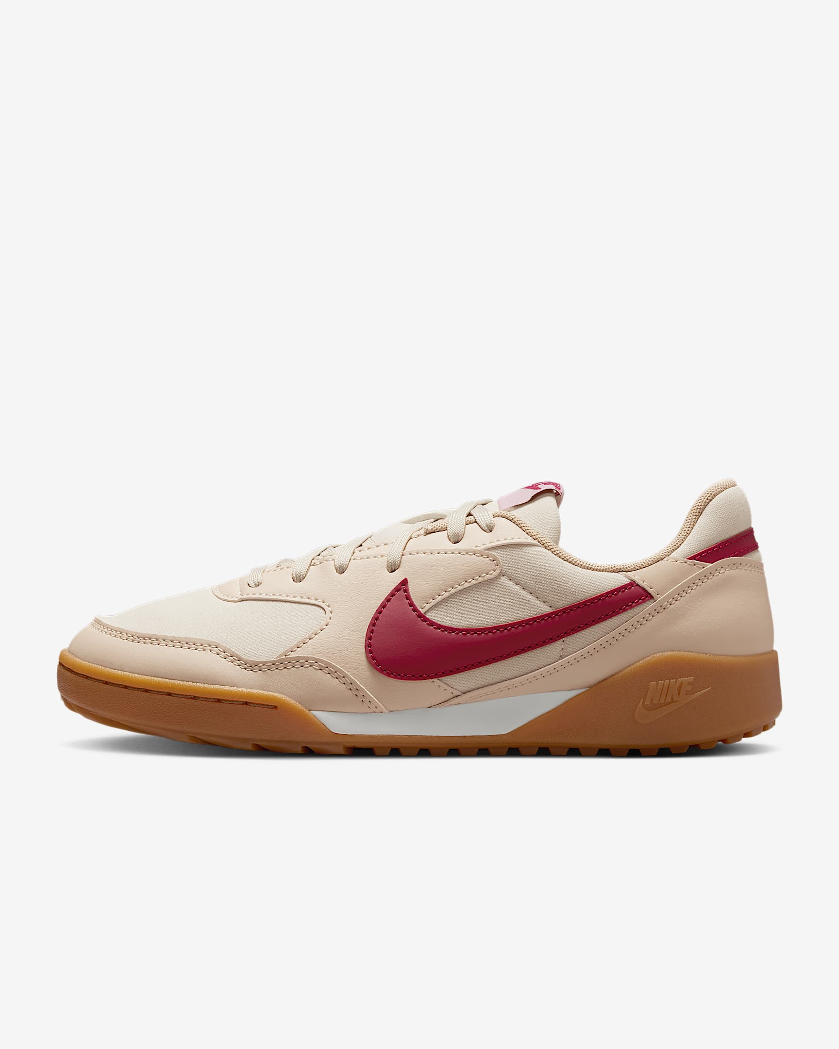 Nike Terra Manta 女子运动鞋 - 沙堆白/橡皮浅褐/帆白/贵族红