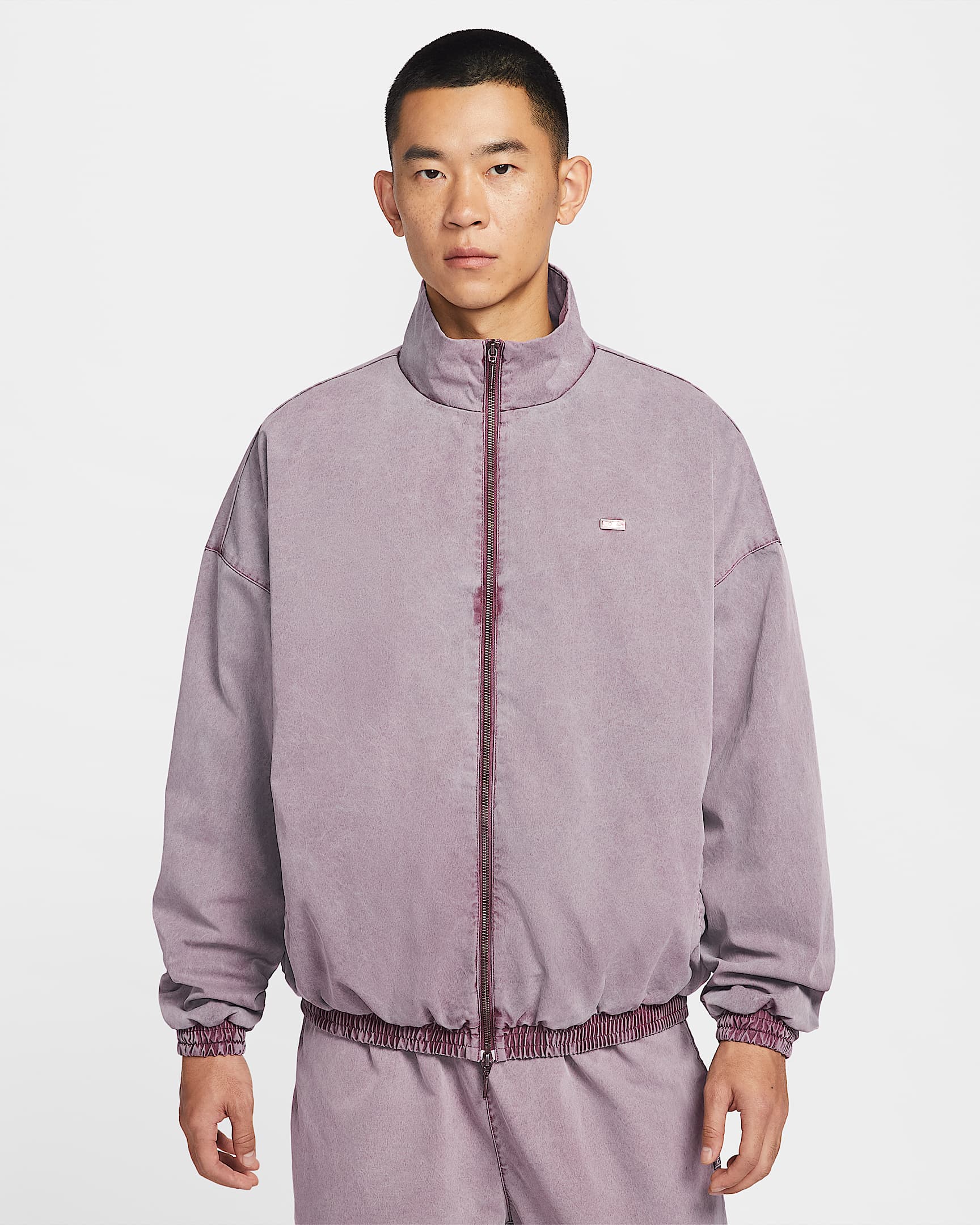 Book 德文布克男子梭织比赛夹克 - 图腾黑紫/图腾黑紫