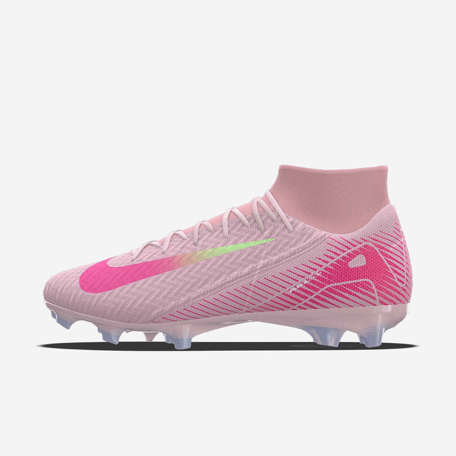 Nike Mercurial Superfly 10 Academy By You 耐克刺客系列专属定制天然硬质草地高帮足球鞋 - 多色/多色