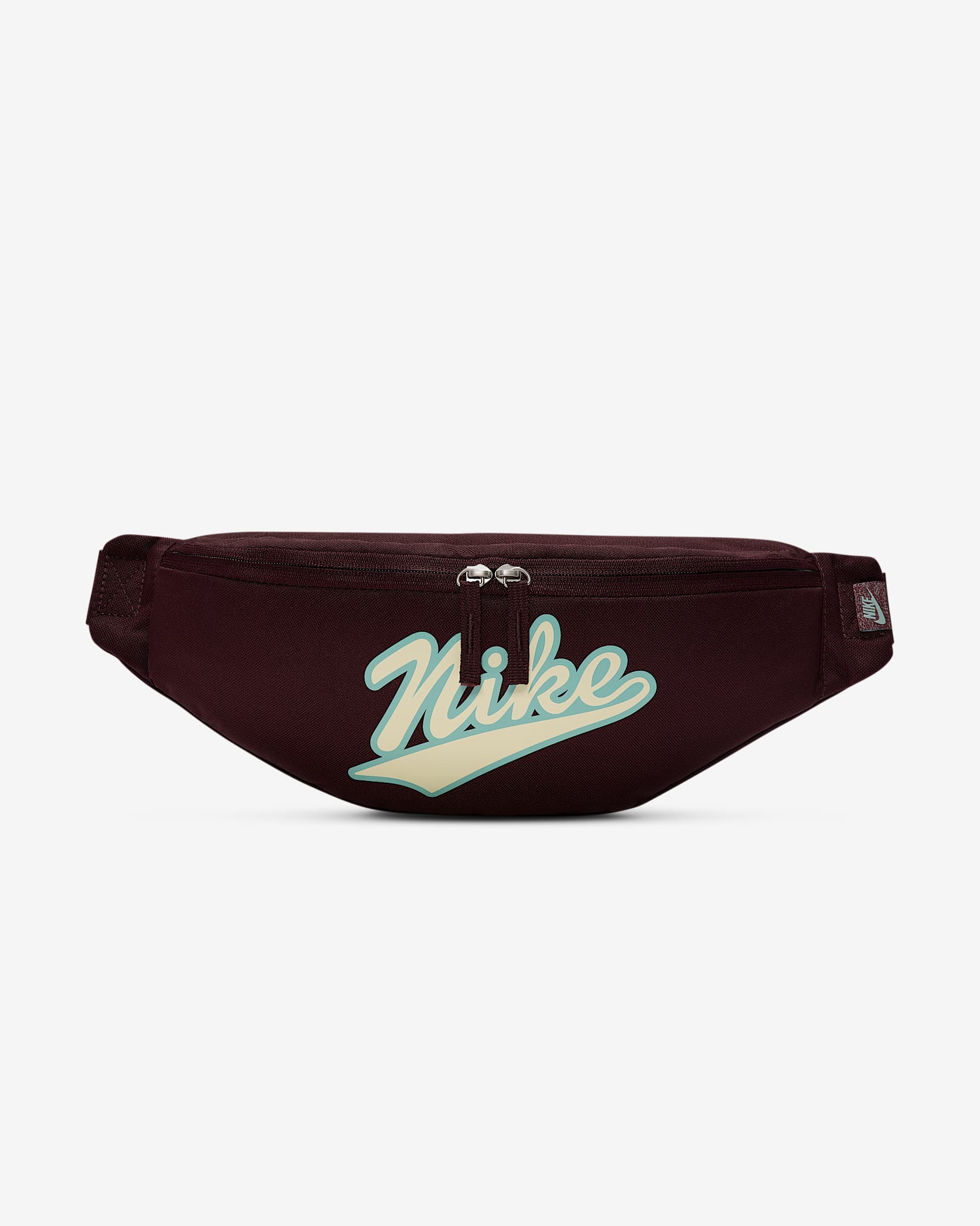 Nike Heritage 斜挎包 - 鲜亮勃艮第酒红/大炮灰/浅卡其