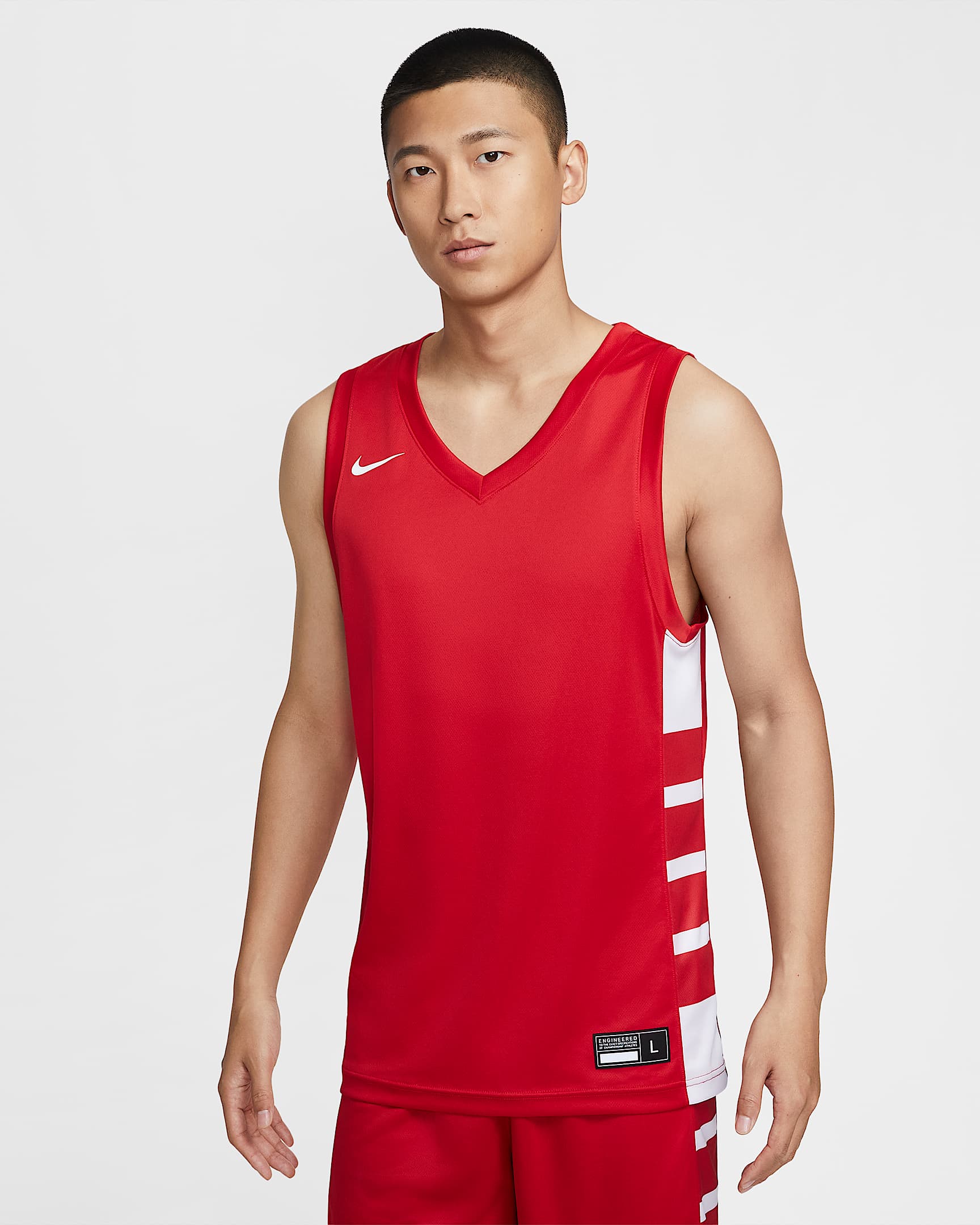 Nike Dri-FIT Elite Power 男子速干球衣 - 队猩红