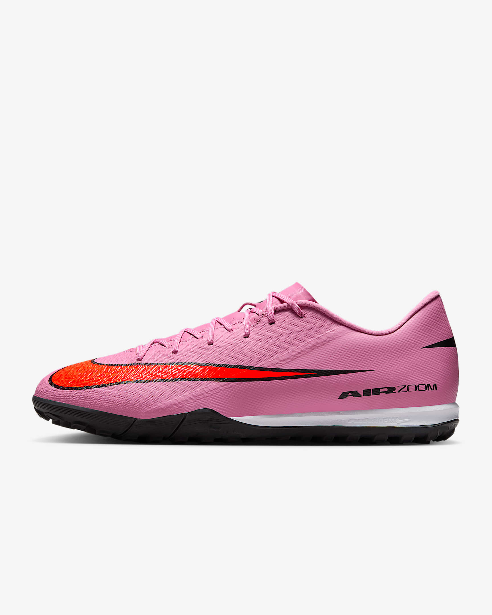 Nike Mercurial Vapor 16 Academy 耐克刺客系列人造场地低帮足球鞋 - 神秘火烈鸟红/鲜橙红/黑