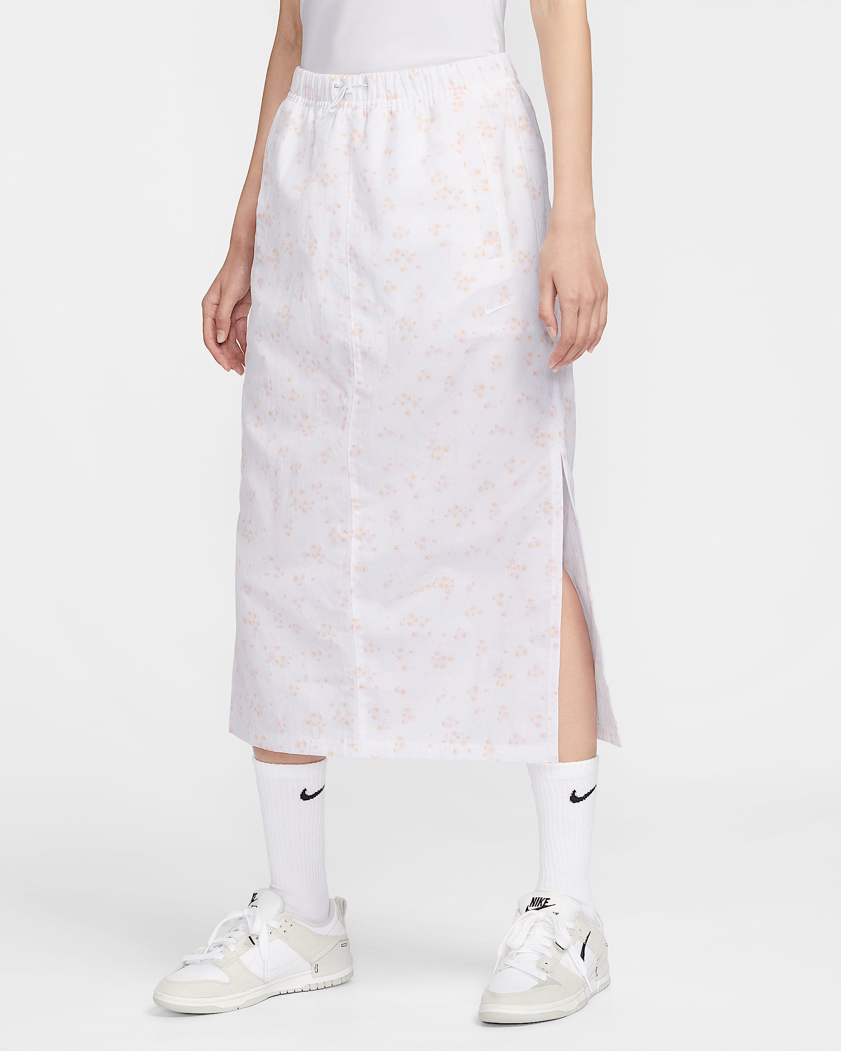 Nike Sportswear 千禧樱花系列女子梭织半身裙 - 白色