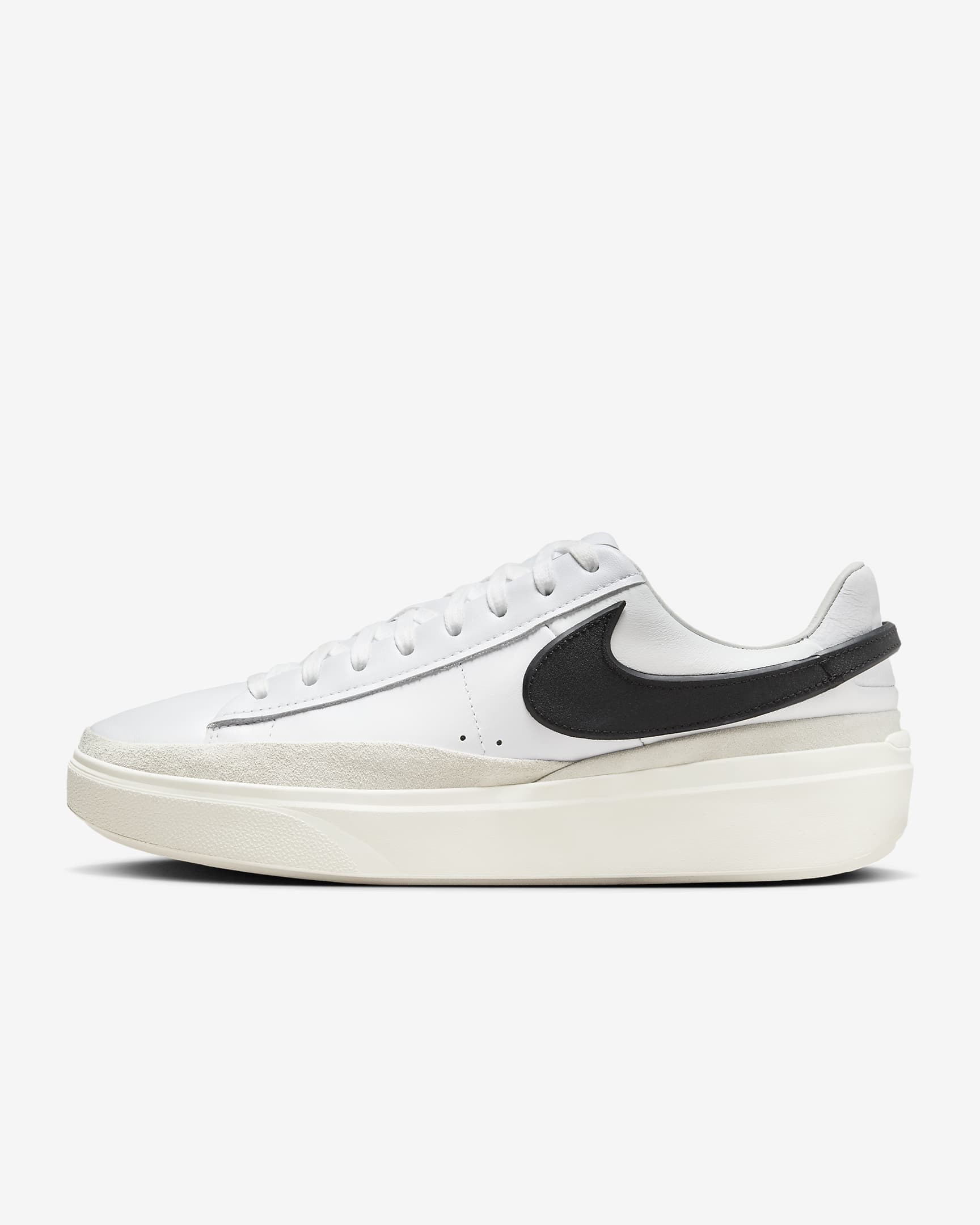 Nike Blazer Phantom Low 男子运动鞋板鞋 - 山峰白/白色/帆白/黑