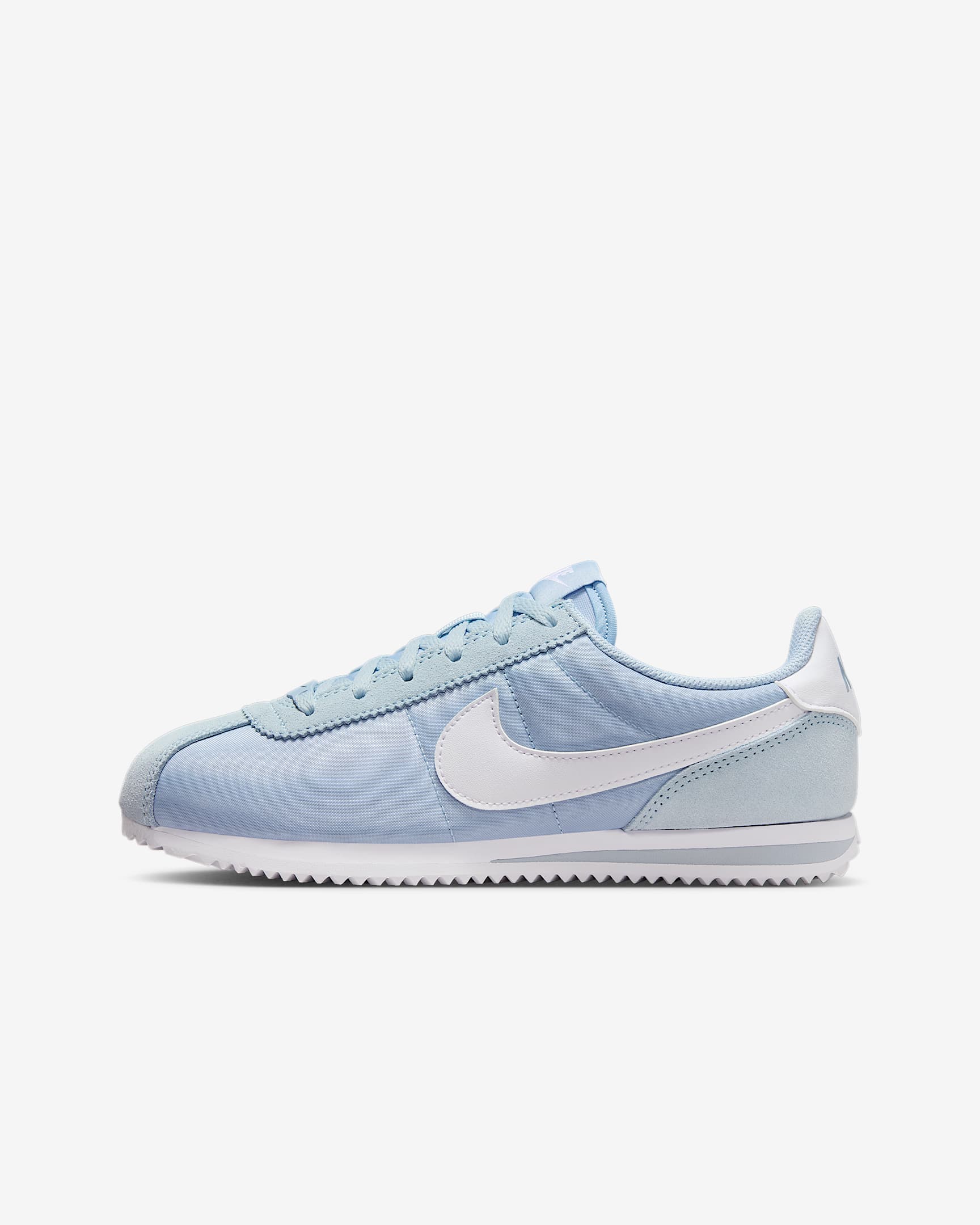 Nike Cortez Textile 大童运动鞋 - 浅军械蓝/白色