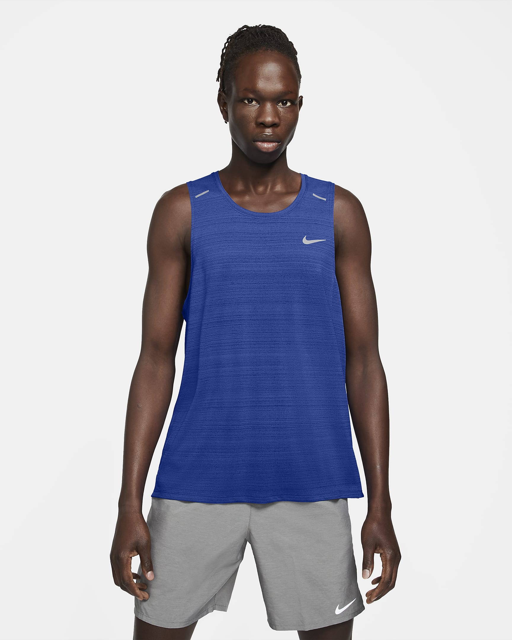 Nike Dri-FIT Miler 男子跑步背心 - 游戏宝蓝