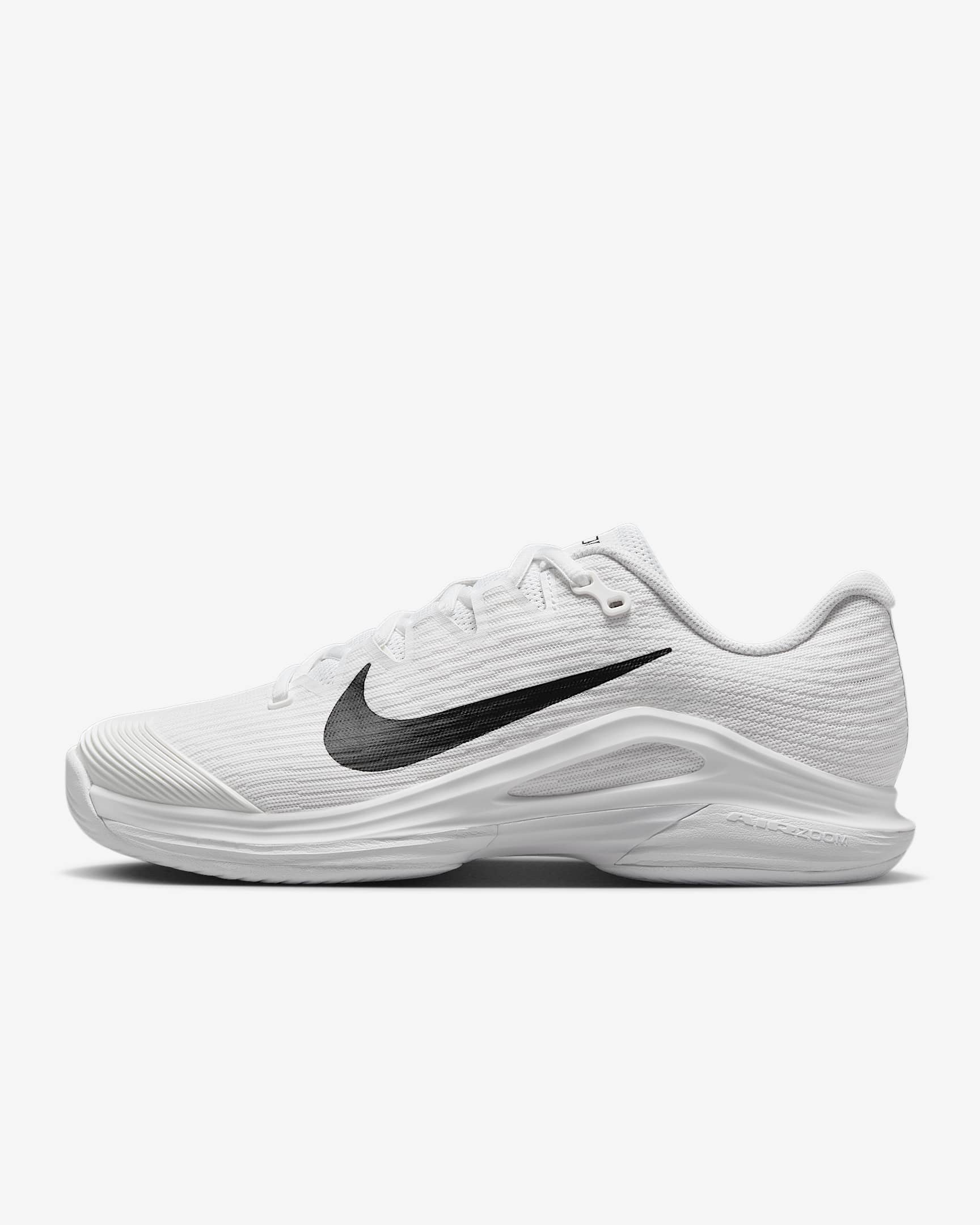 Nike Vapor 12 郑钦文同款女子硬地球场网球鞋 - 白色/山峰白/黑